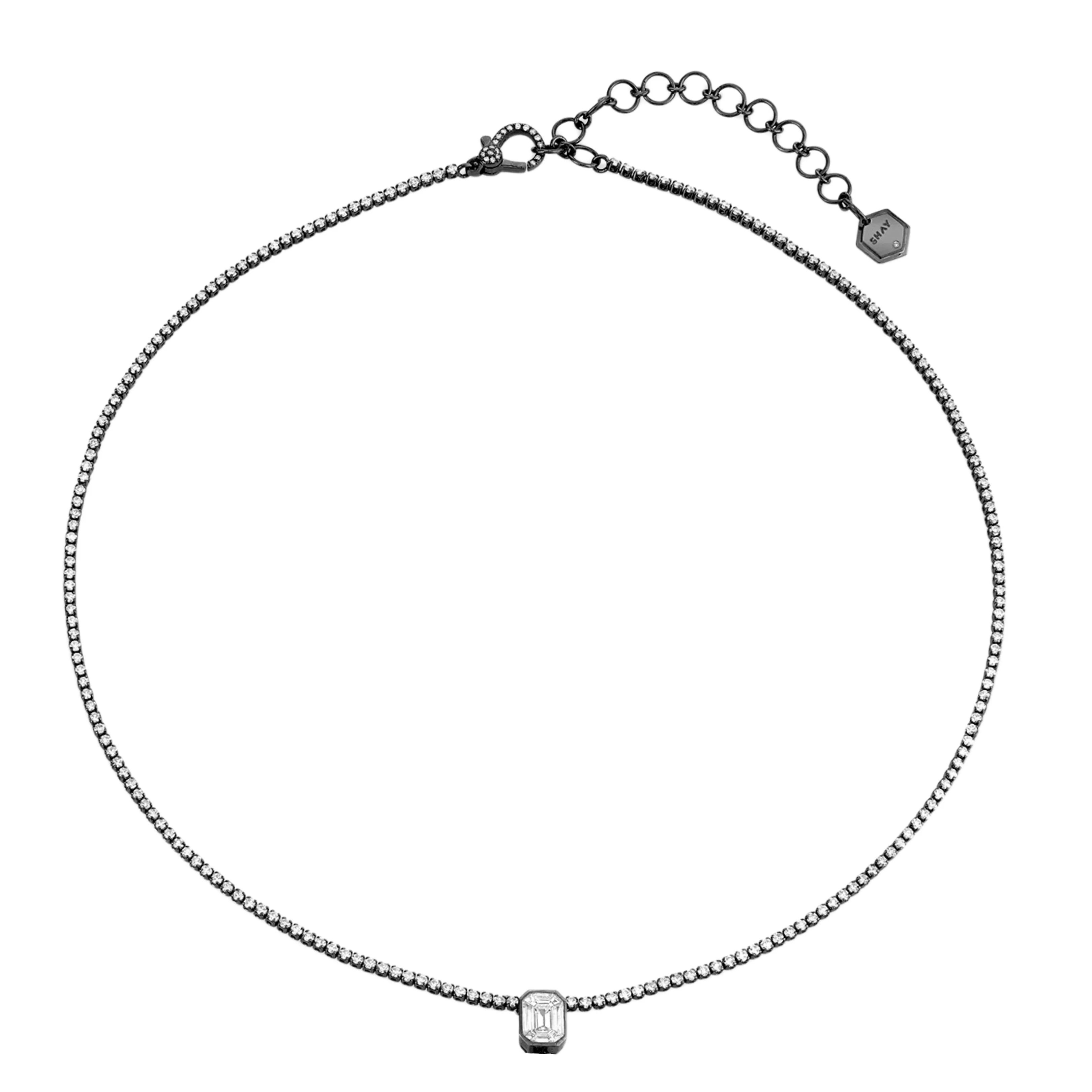 DIAMOND ILLUSION DROP NECKLACE - Image 10