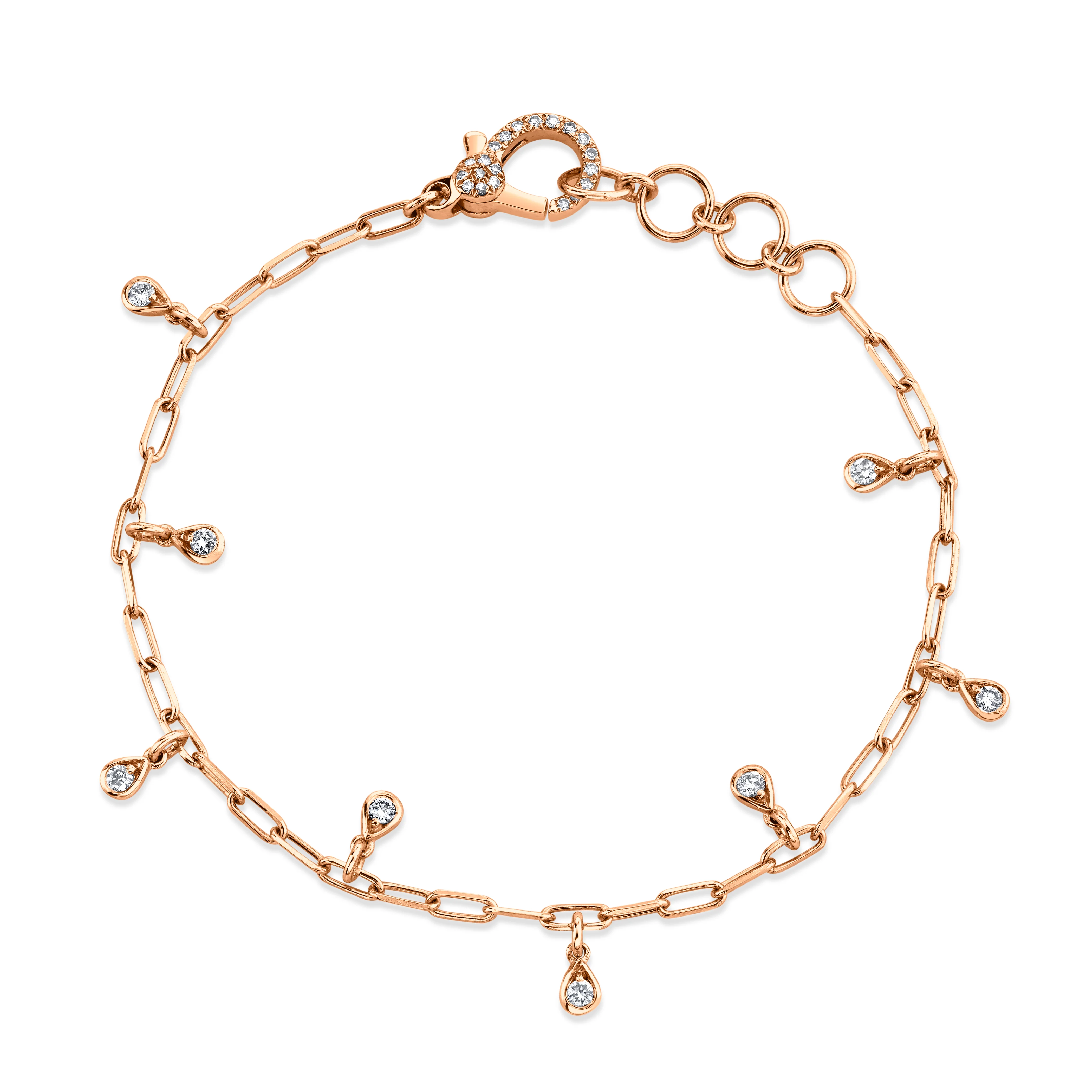 MINI ME DIAMOND BABY DANGLE DROP BRACELET