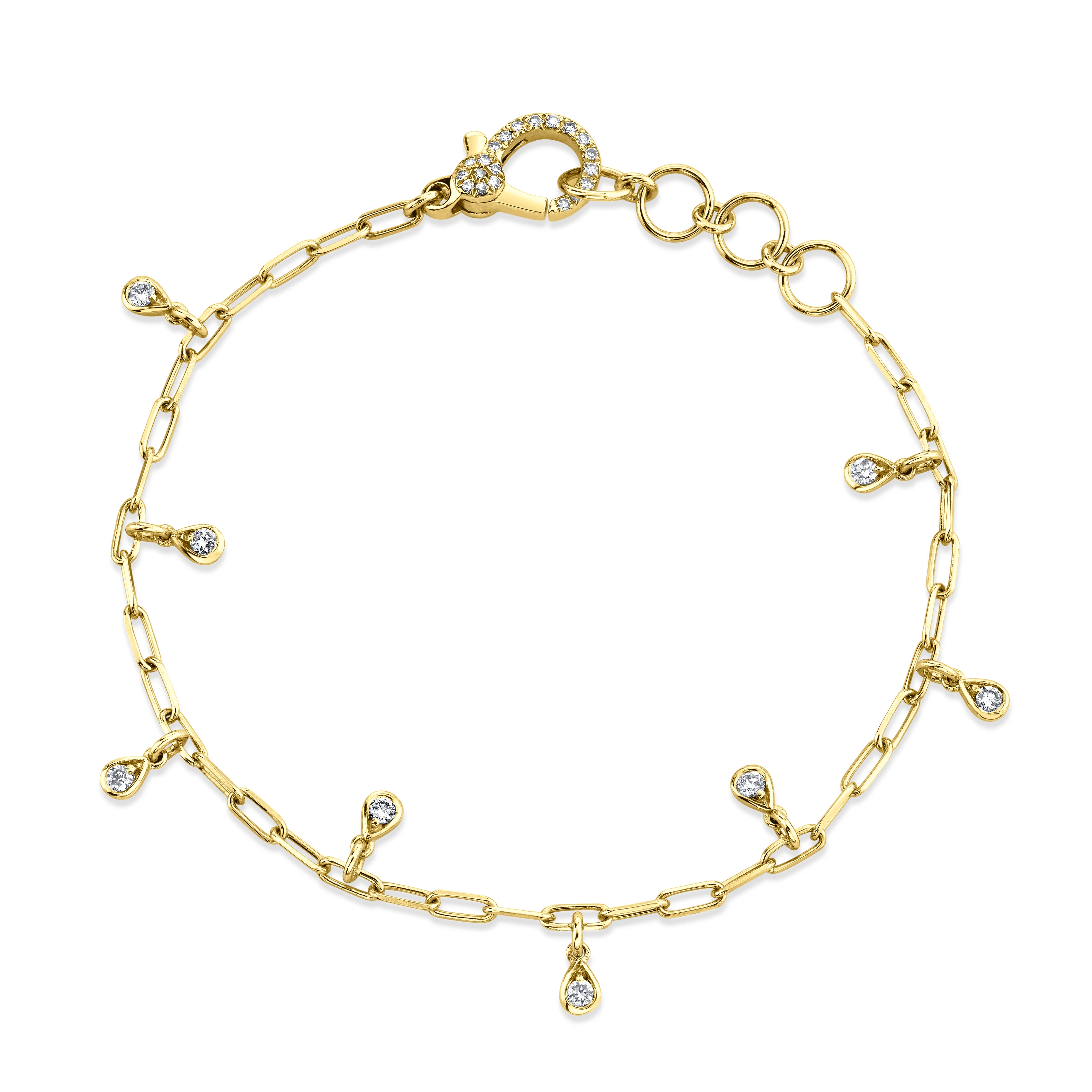MINI ME DIAMOND BABY DANGLE DROP BRACELET - Image 4