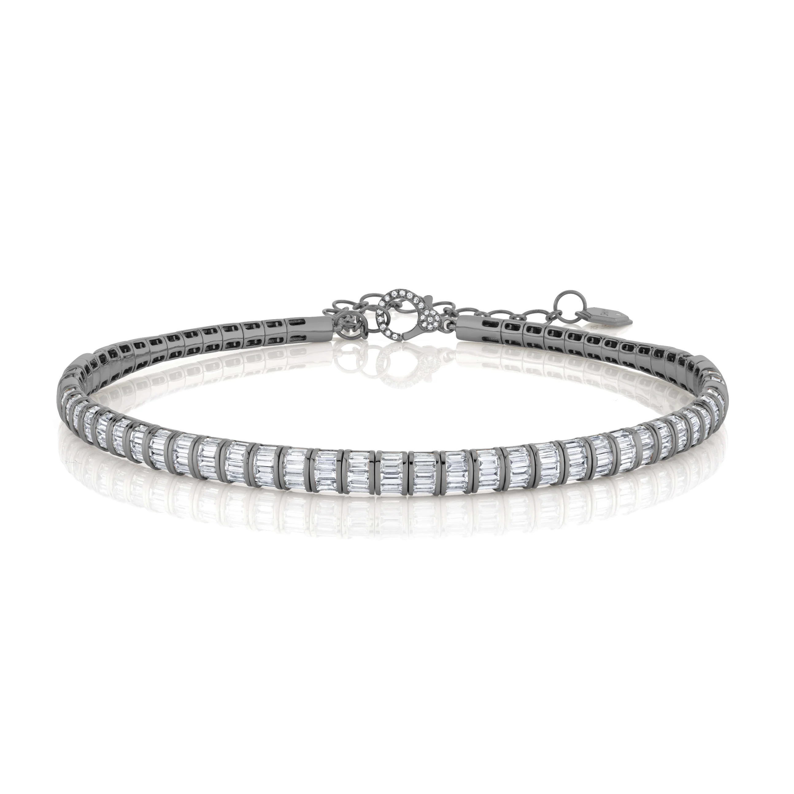 DIAMOND BAGUETTE COLLAR - Image 5
