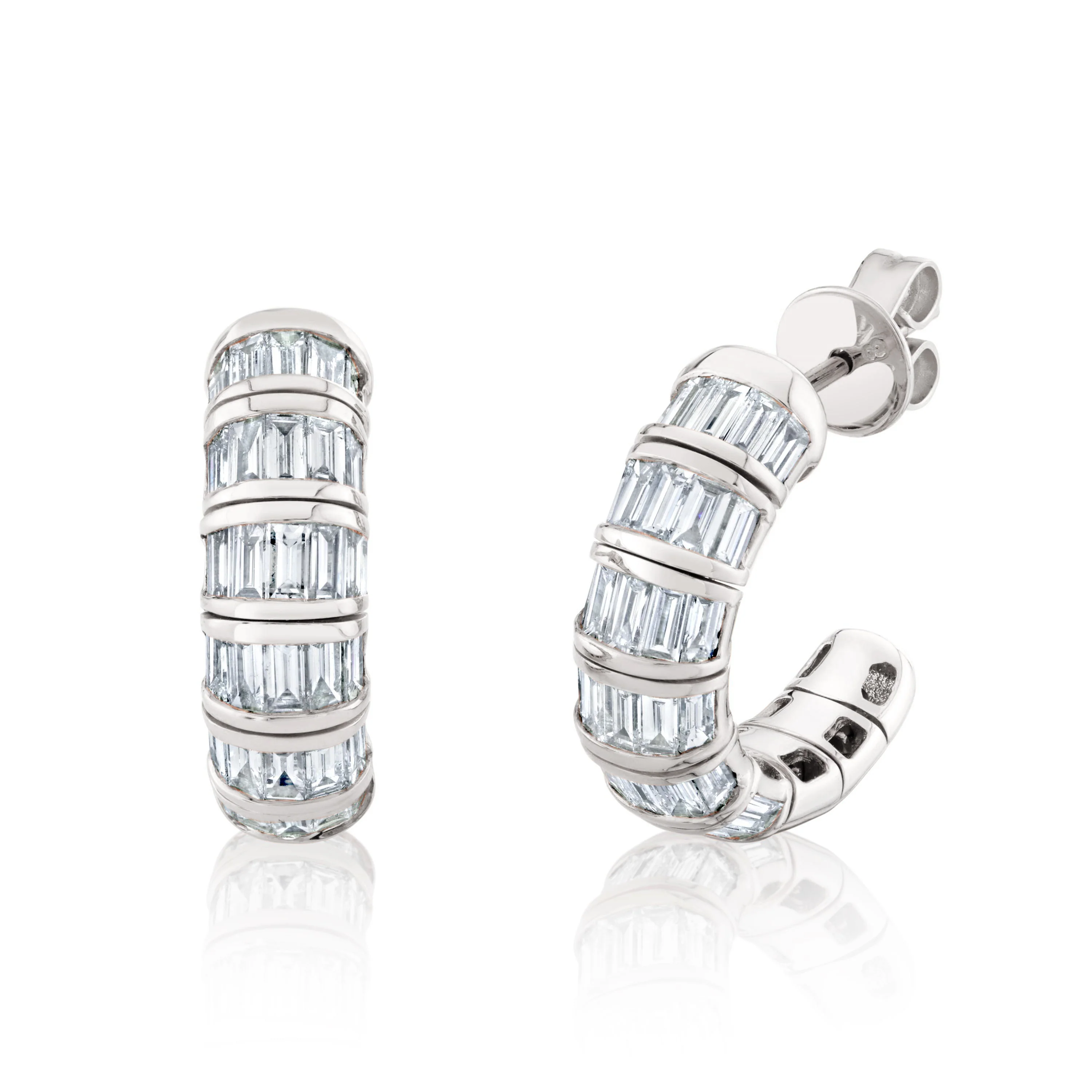 DIAMOND BAGUETTE HUGGIES - Image 3