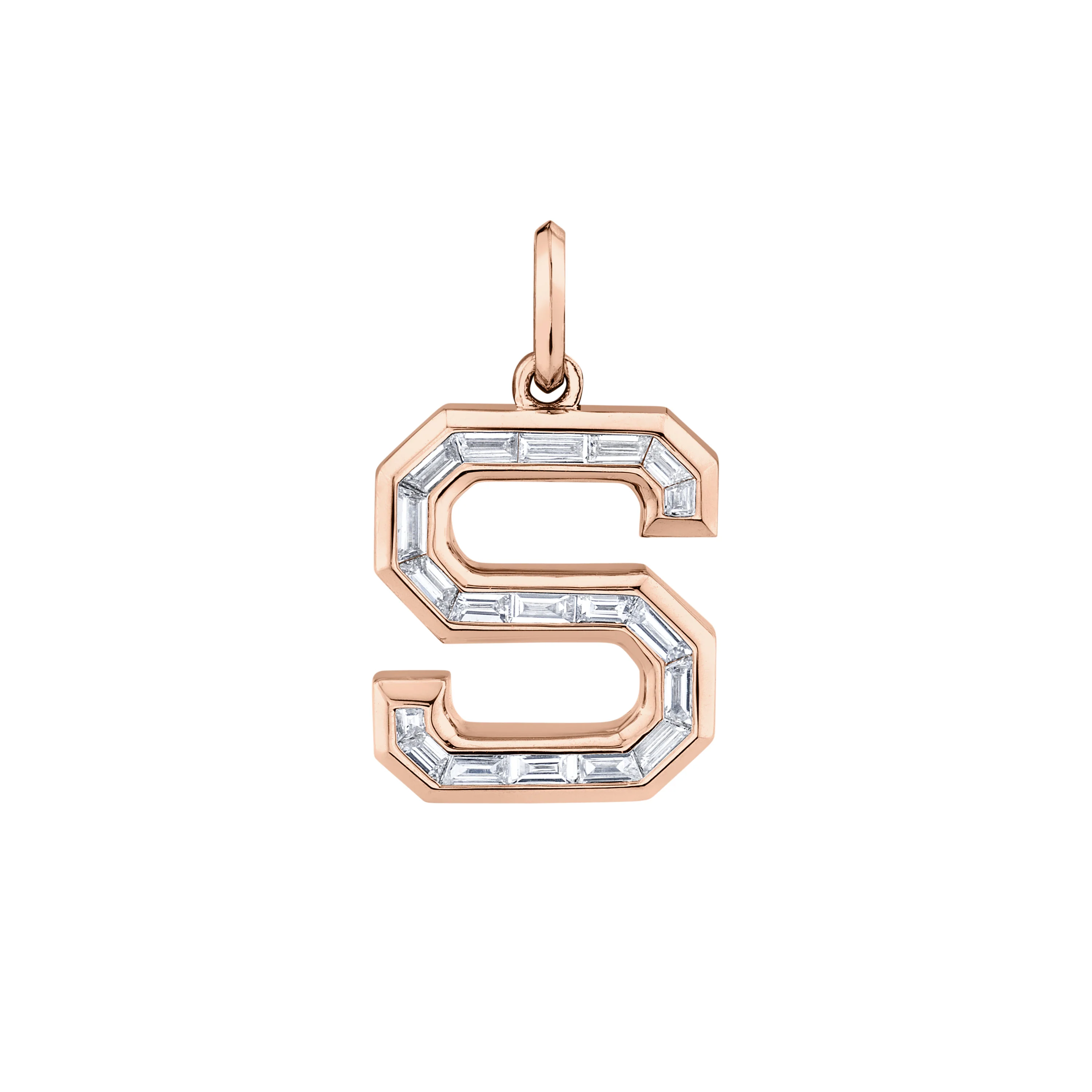 DIAMOND LETTER PENDANT - Image 4