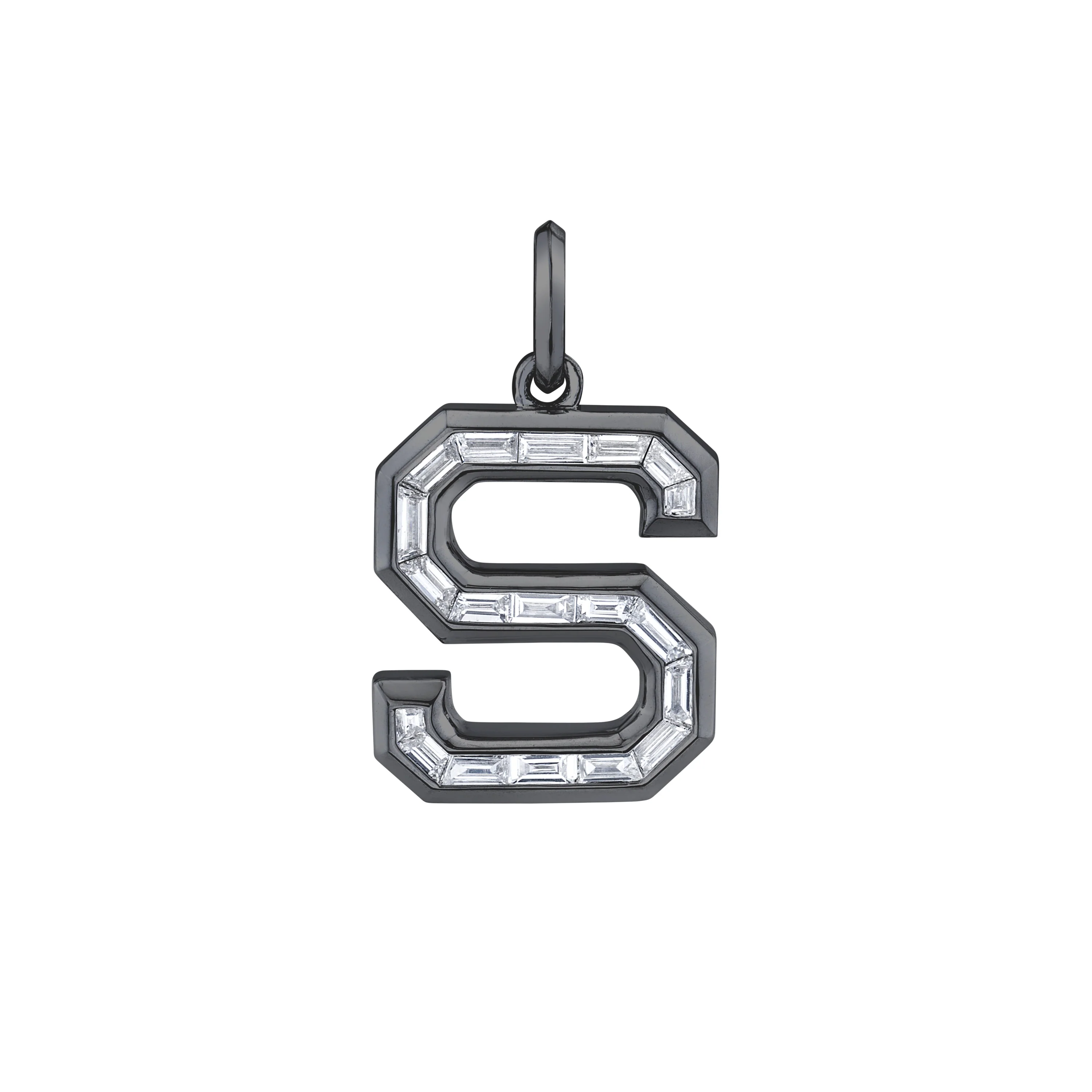 DIAMOND LETTER PENDANT - Image 5