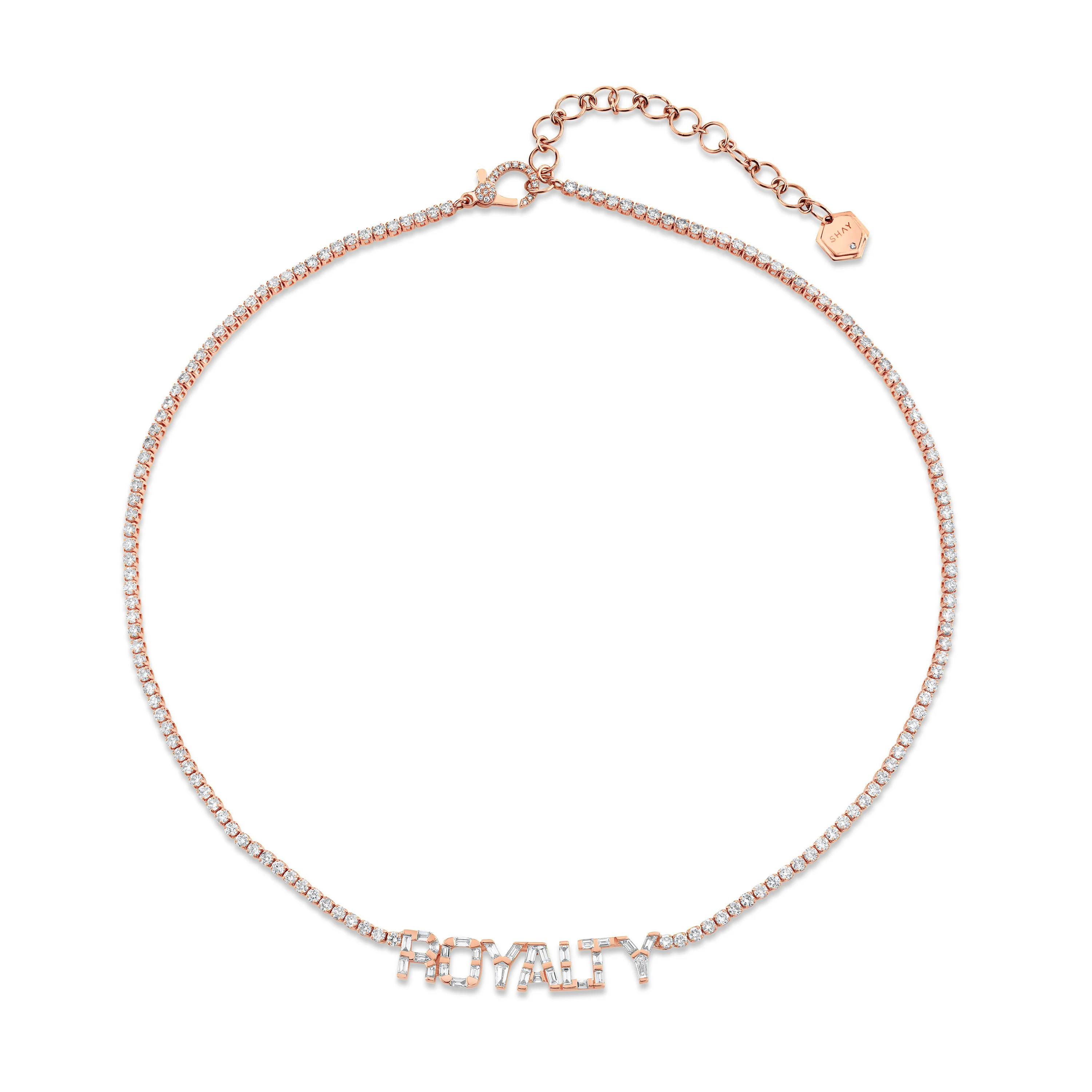 DIAMOND PERSONALIZED 7 THREAD NECKLACE - Image 3
