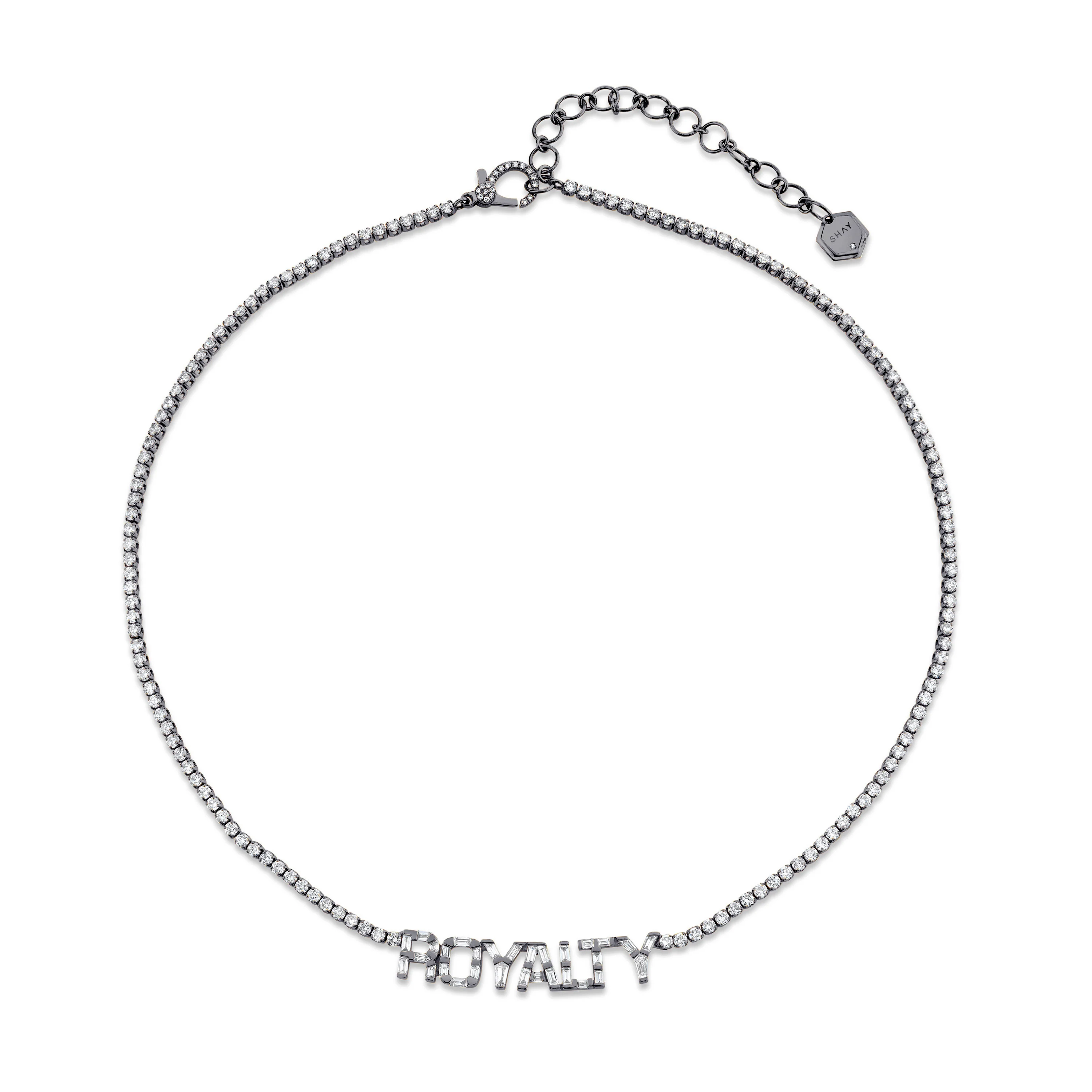 DIAMOND PERSONALIZED 7 THREAD NECKLACE - Image 5