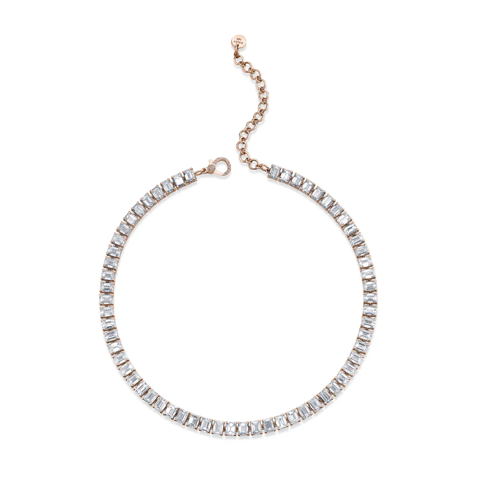 DIAMOND ETERNITY NECKLACE - Image 4