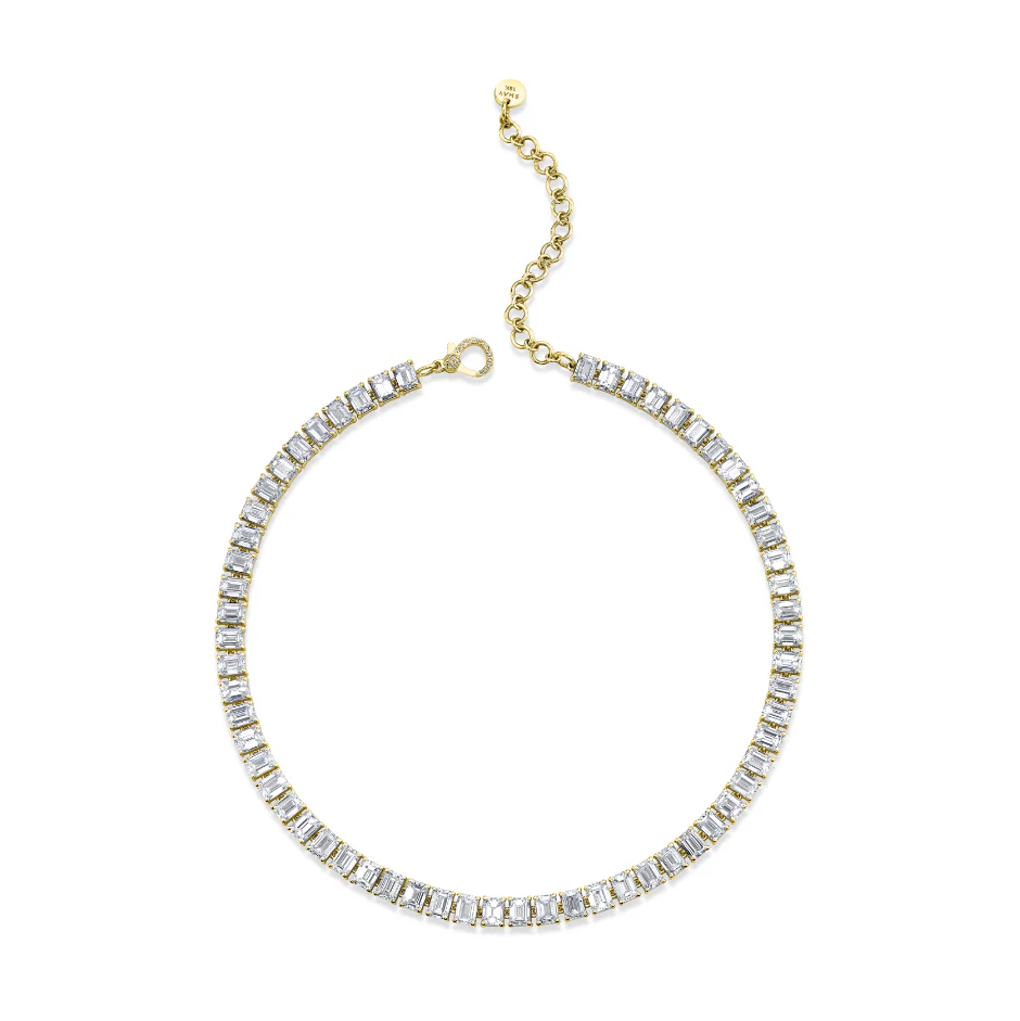 DIAMOND ETERNITY NECKLACE - Image 6