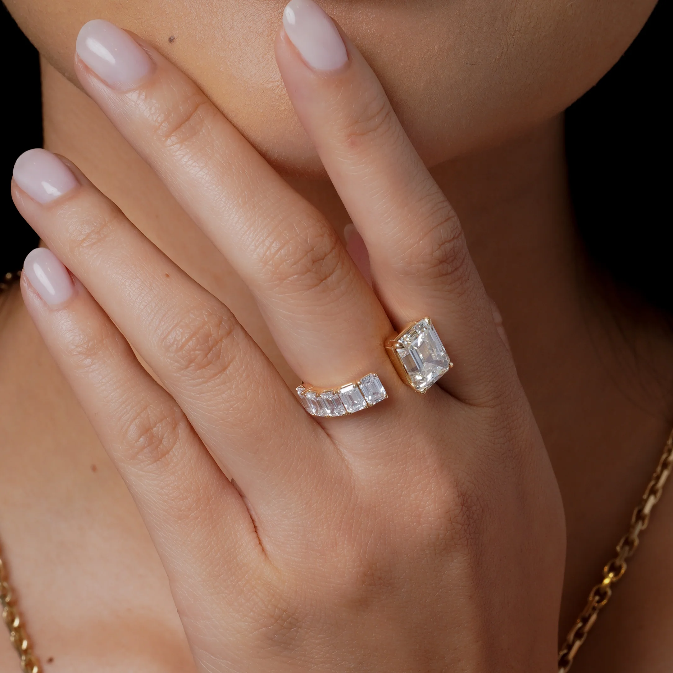 DIAMOND FLOATING RING - Image 2