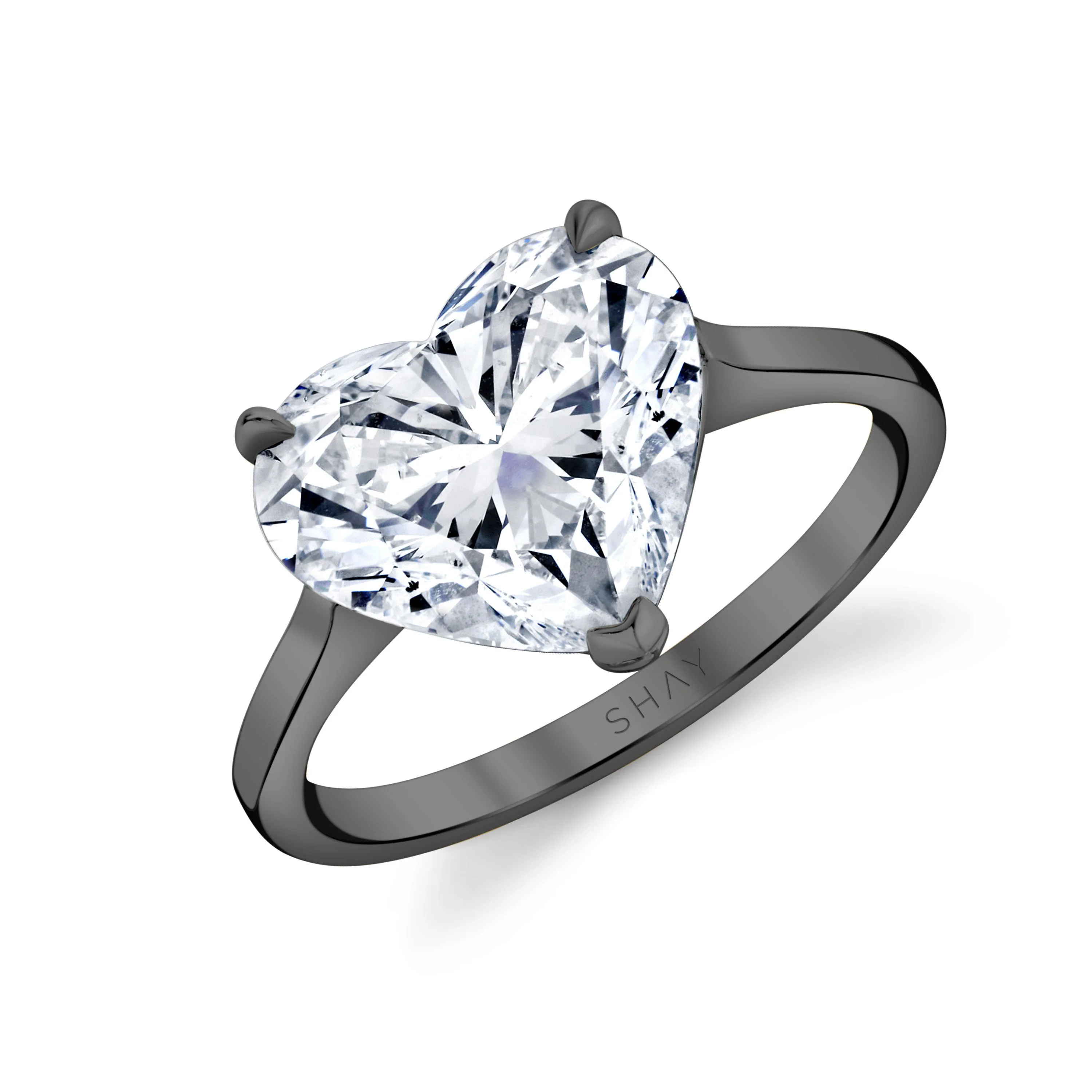 DIAMOND HEART RING - Image 5