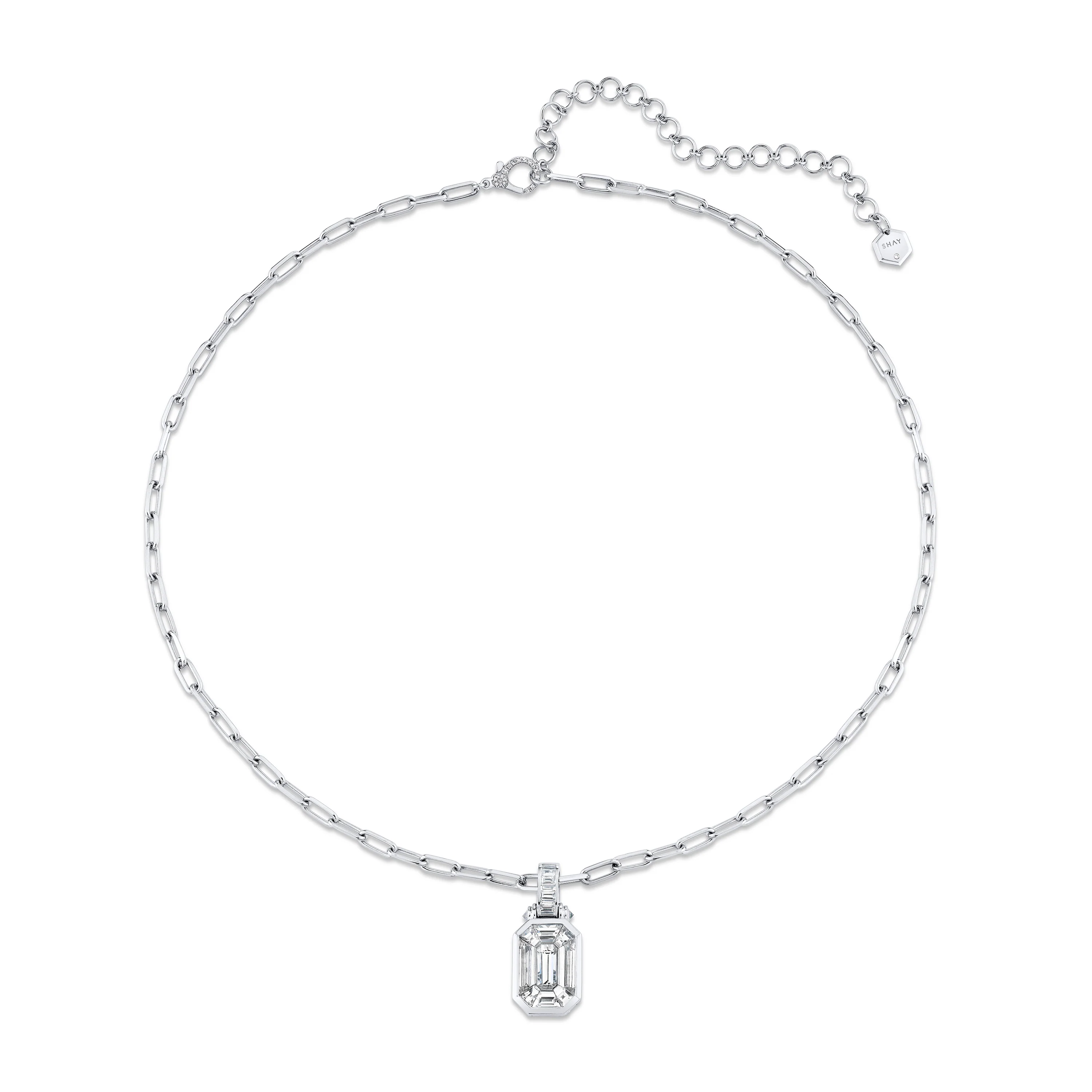 GRAND DIAMOND ILLUSION NECKLACE - Image 5