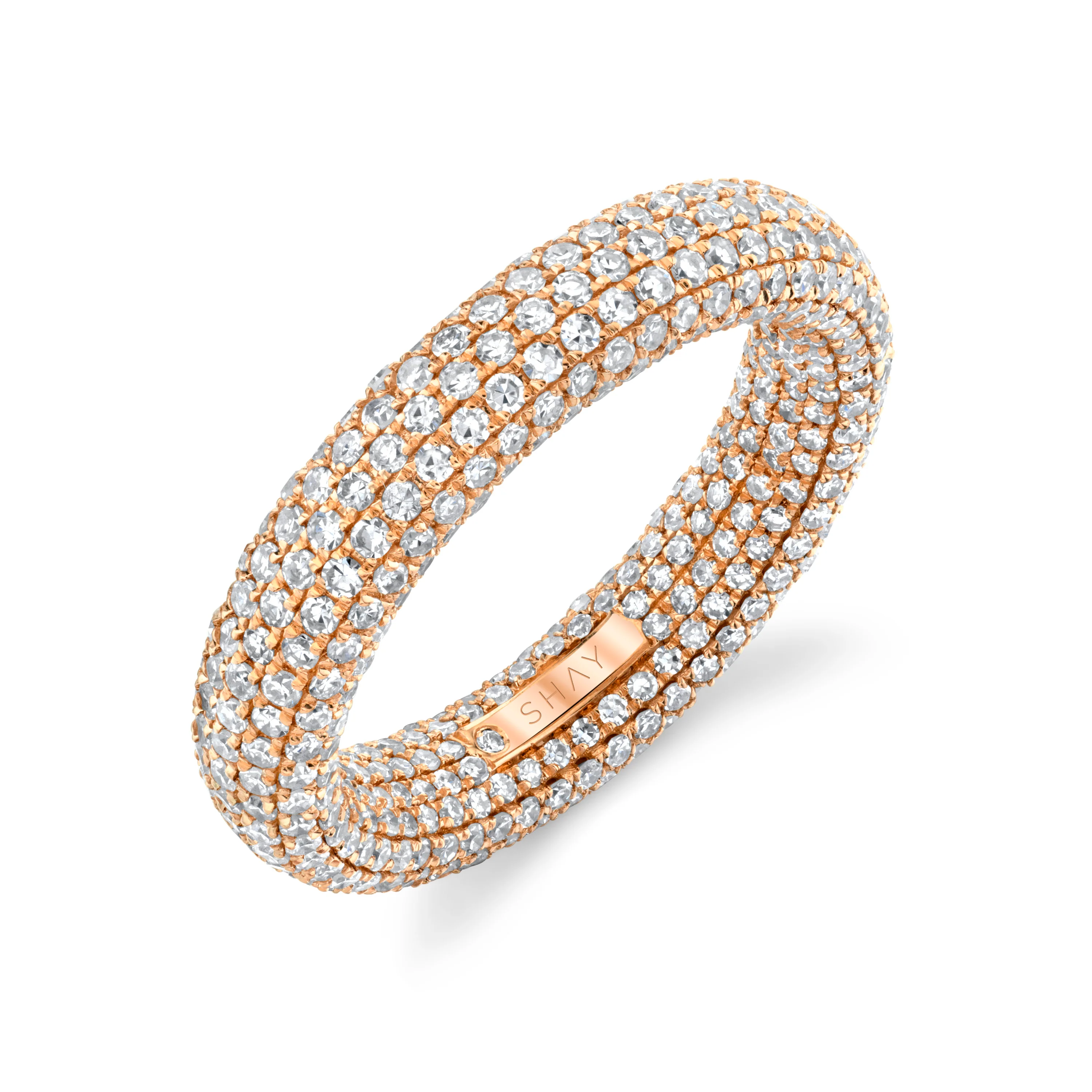 DIAMOND INSIDE & OUT ETERNITY BAND - Image 4