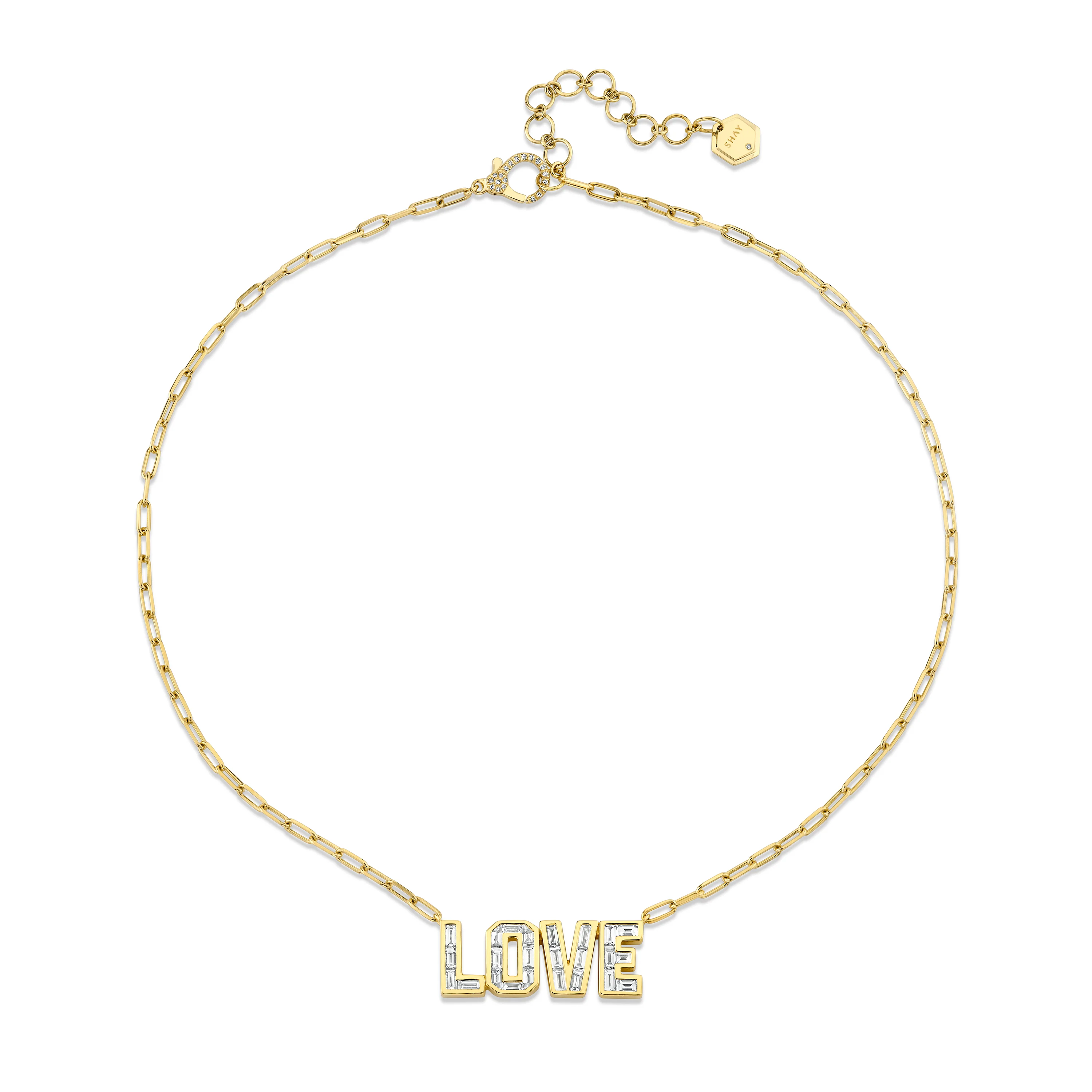 DIAMOND LOVE NECKLACE - Image 3