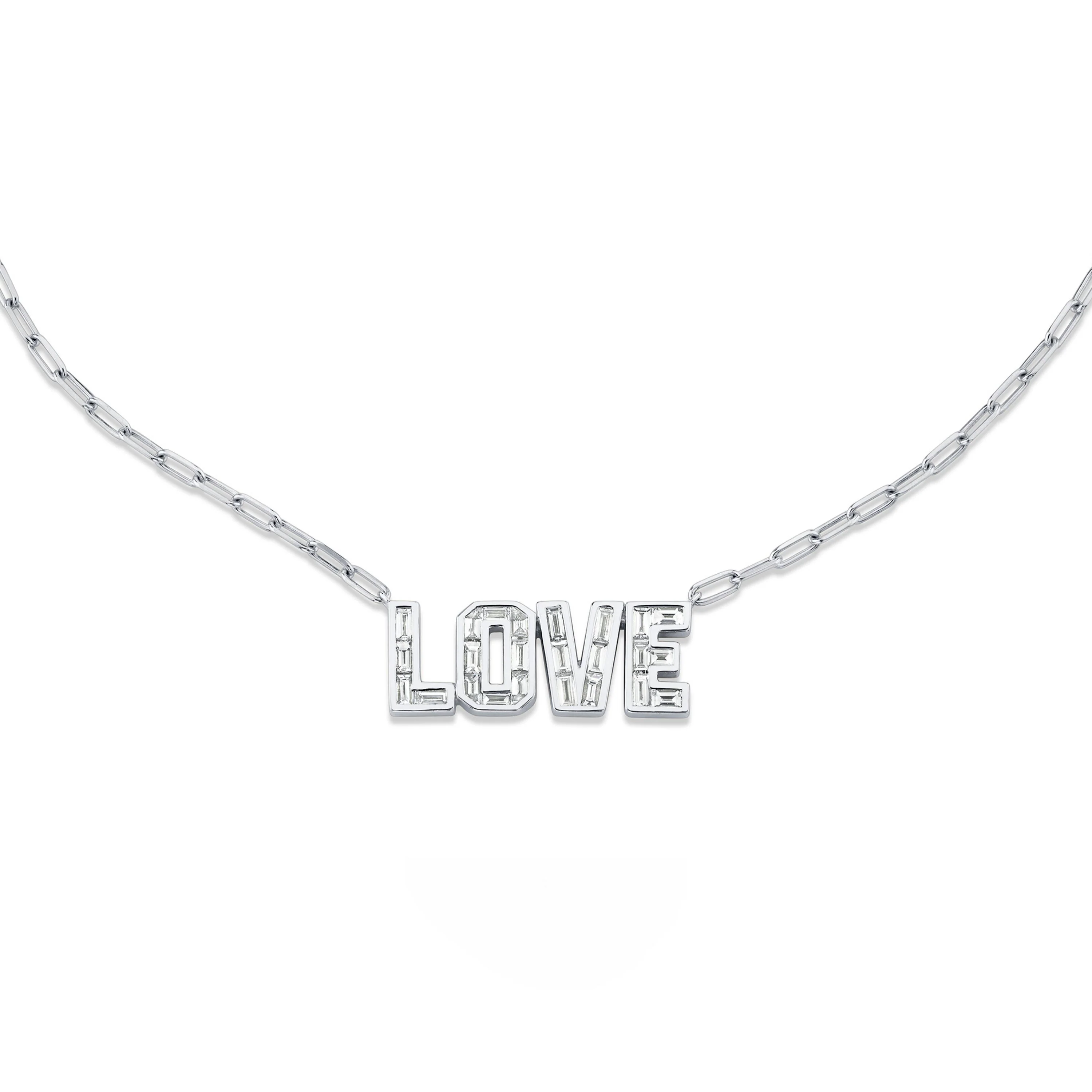 DIAMOND LOVE NECKLACE - Image 6
