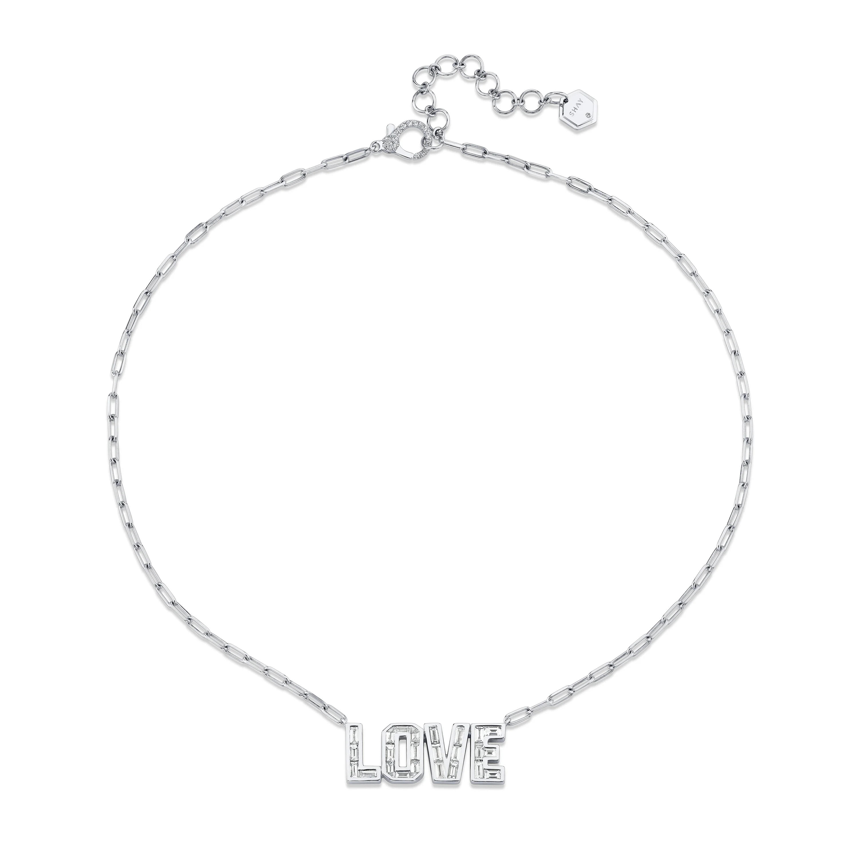 DIAMOND LOVE NECKLACE - Image 7