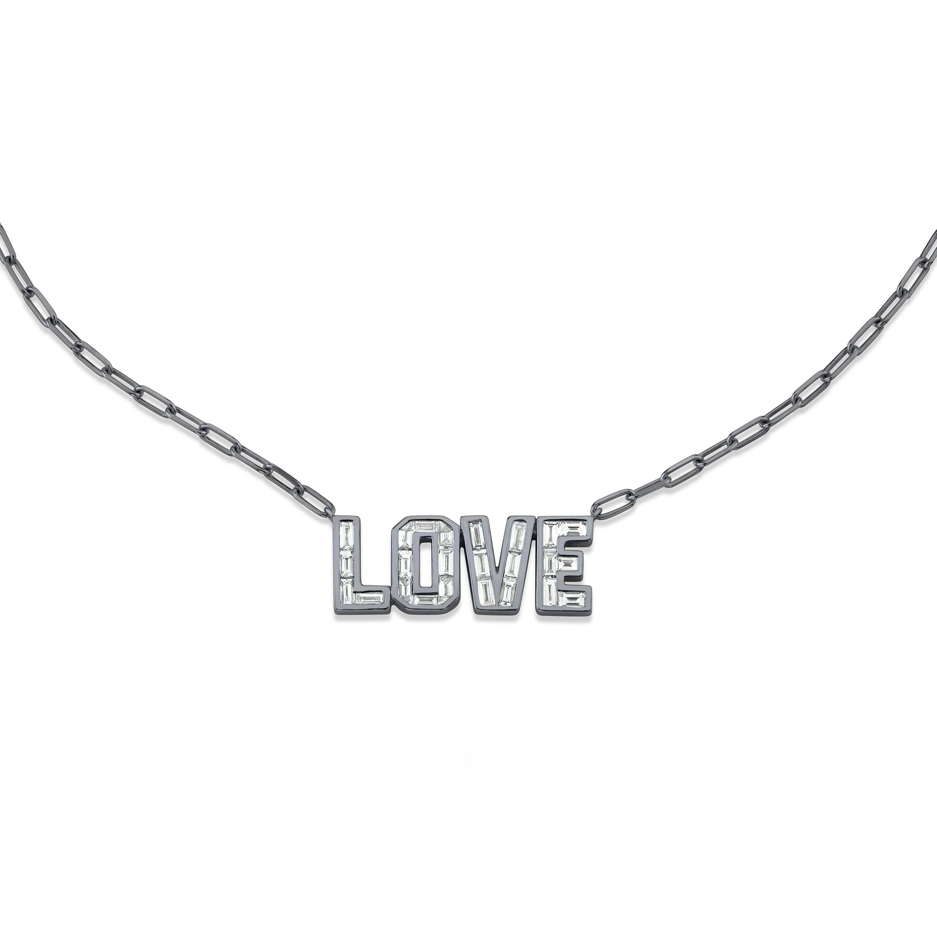 DIAMOND LOVE NECKLACE - Image 8