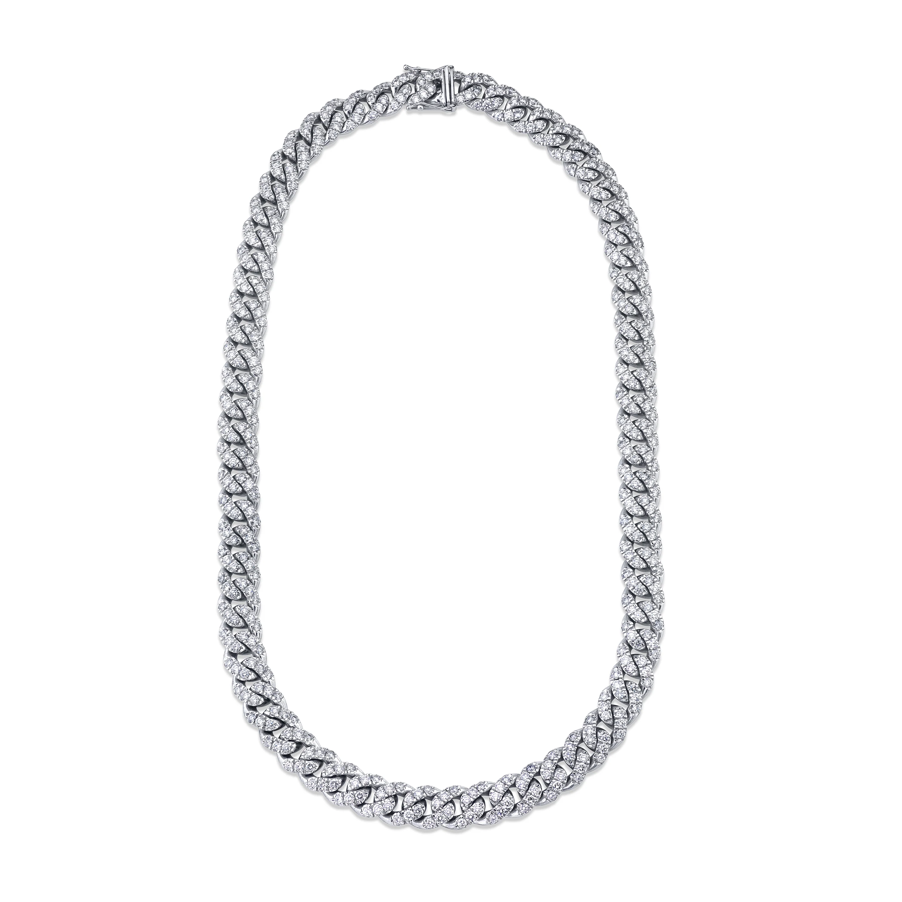 MEN'S DIAMOND MEGA LINK NECKLACE