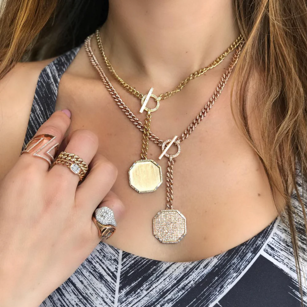 READY TO SHIP DIAMOND OCTAGON S LARIAT - Image 3