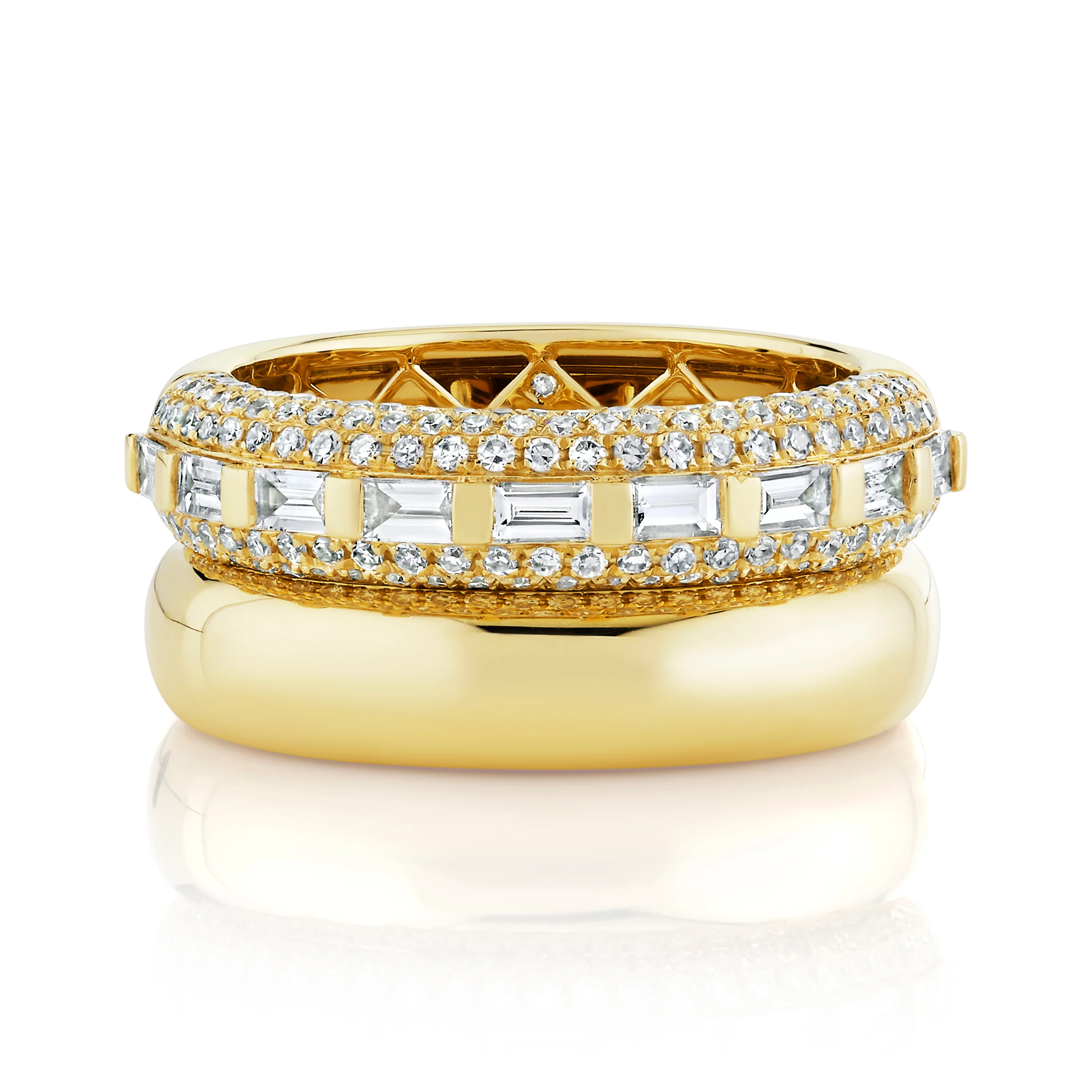 DIAMOND ORBIT DOUBLE BAND