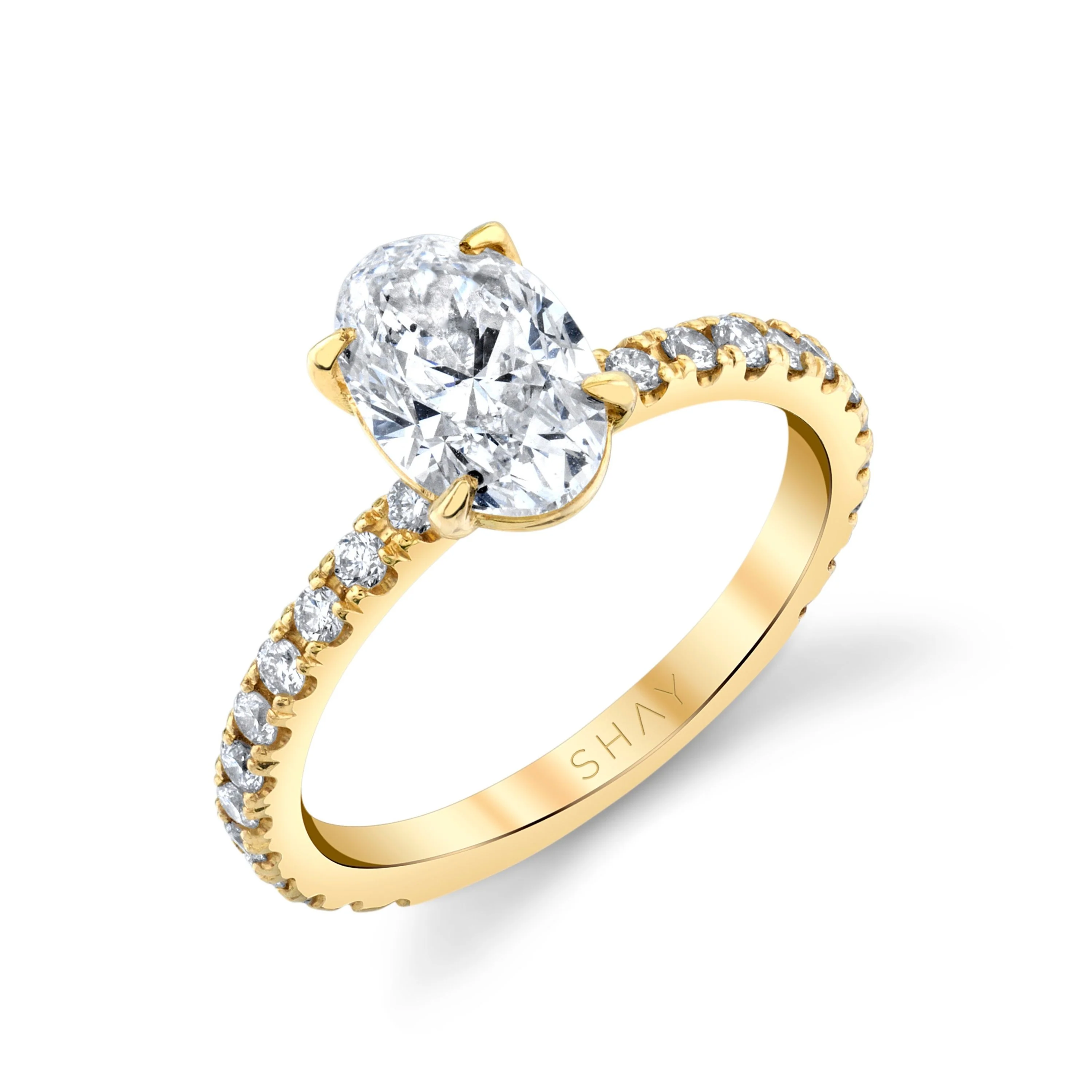 DIAMOND OVAL RING