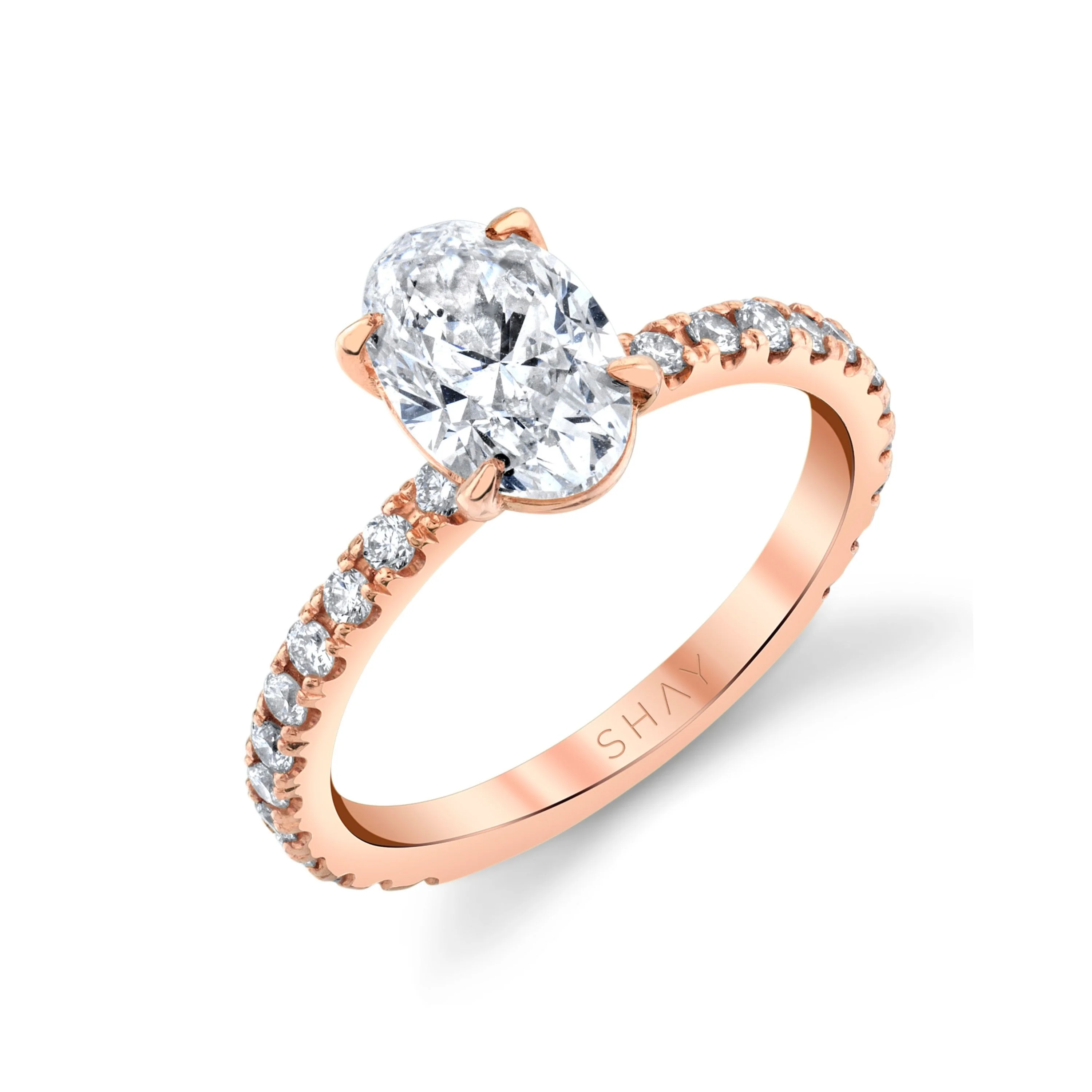 DIAMOND OVAL RING - Image 4