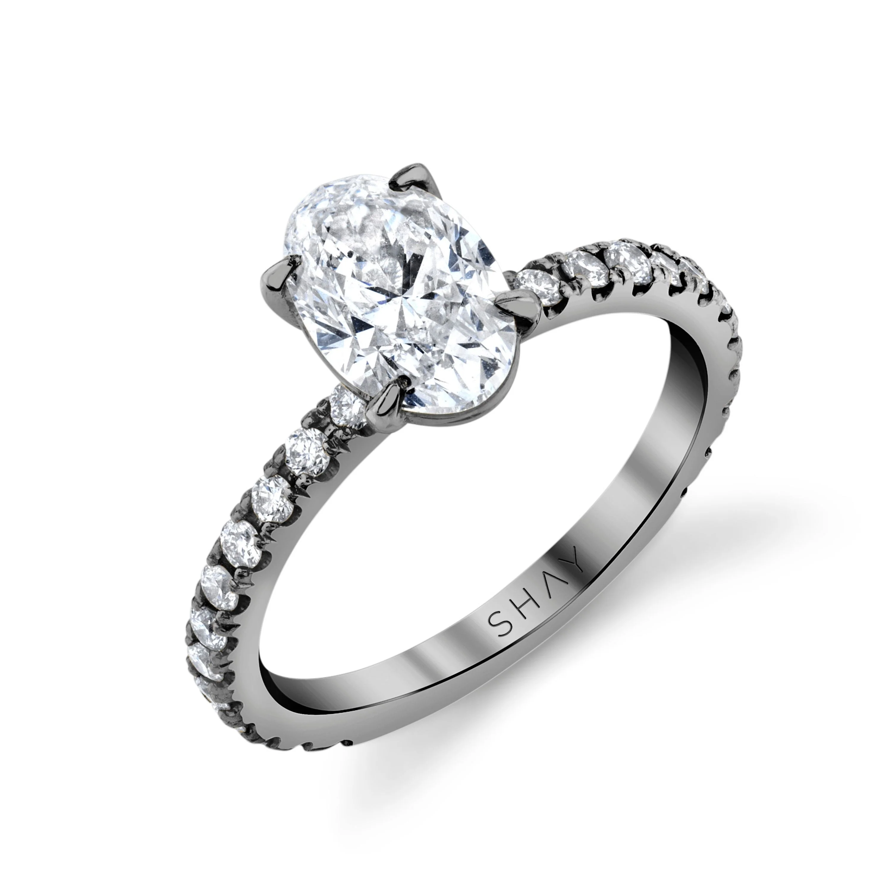 DIAMOND OVAL RING - Image 5
