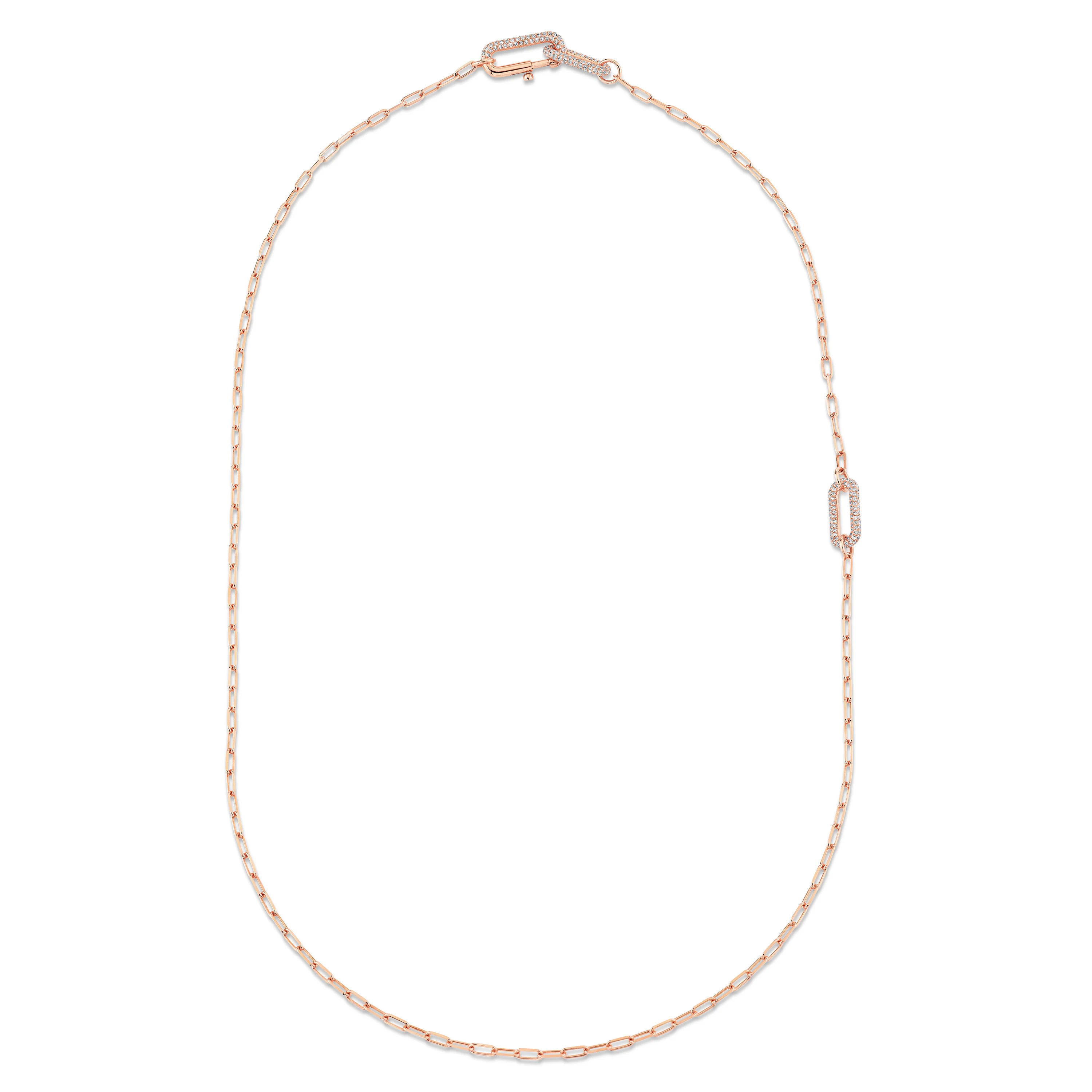DIAMOND PAVE MINI CABLE LARIAT - Image 7