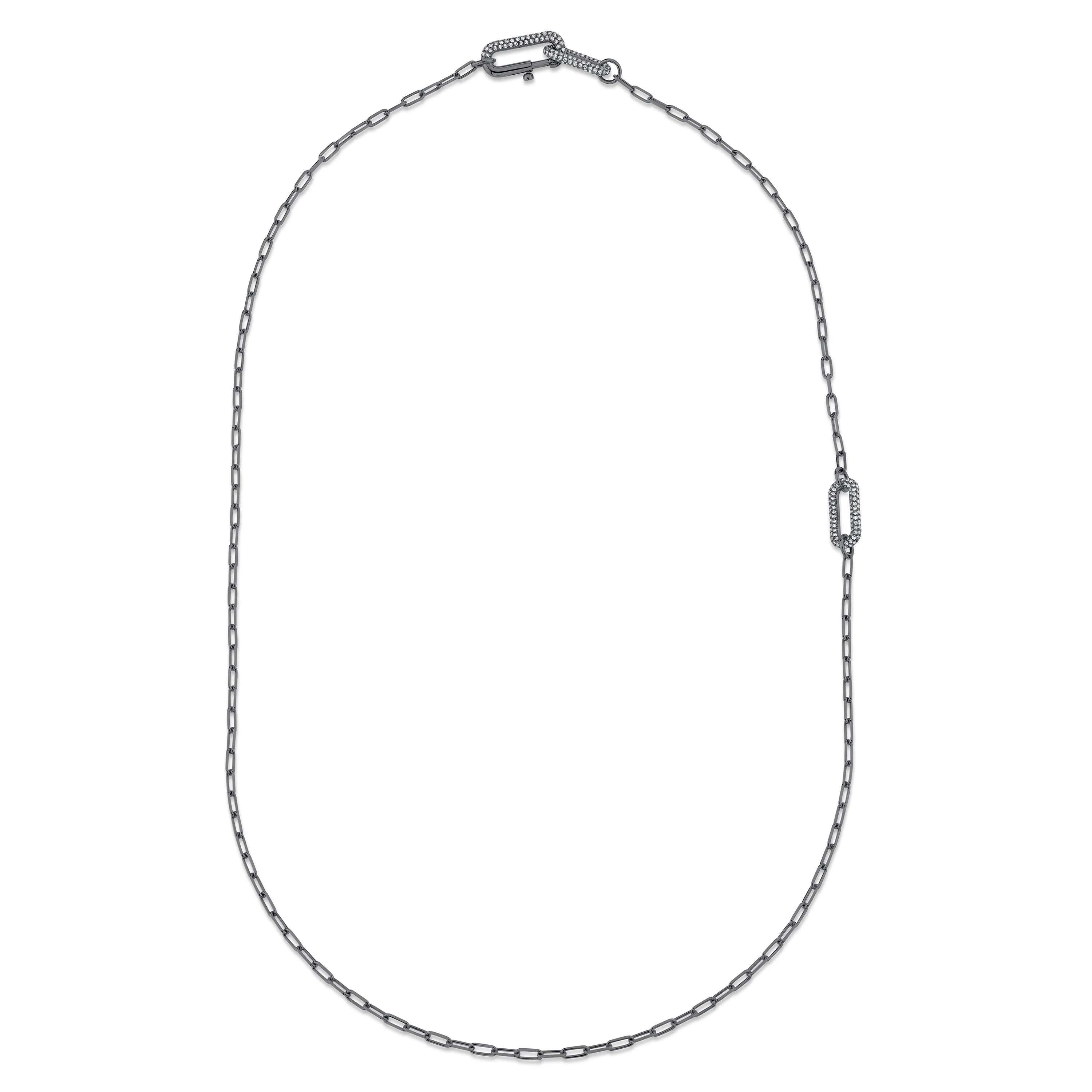 DIAMOND PAVE MINI CABLE LARIAT - Image 9