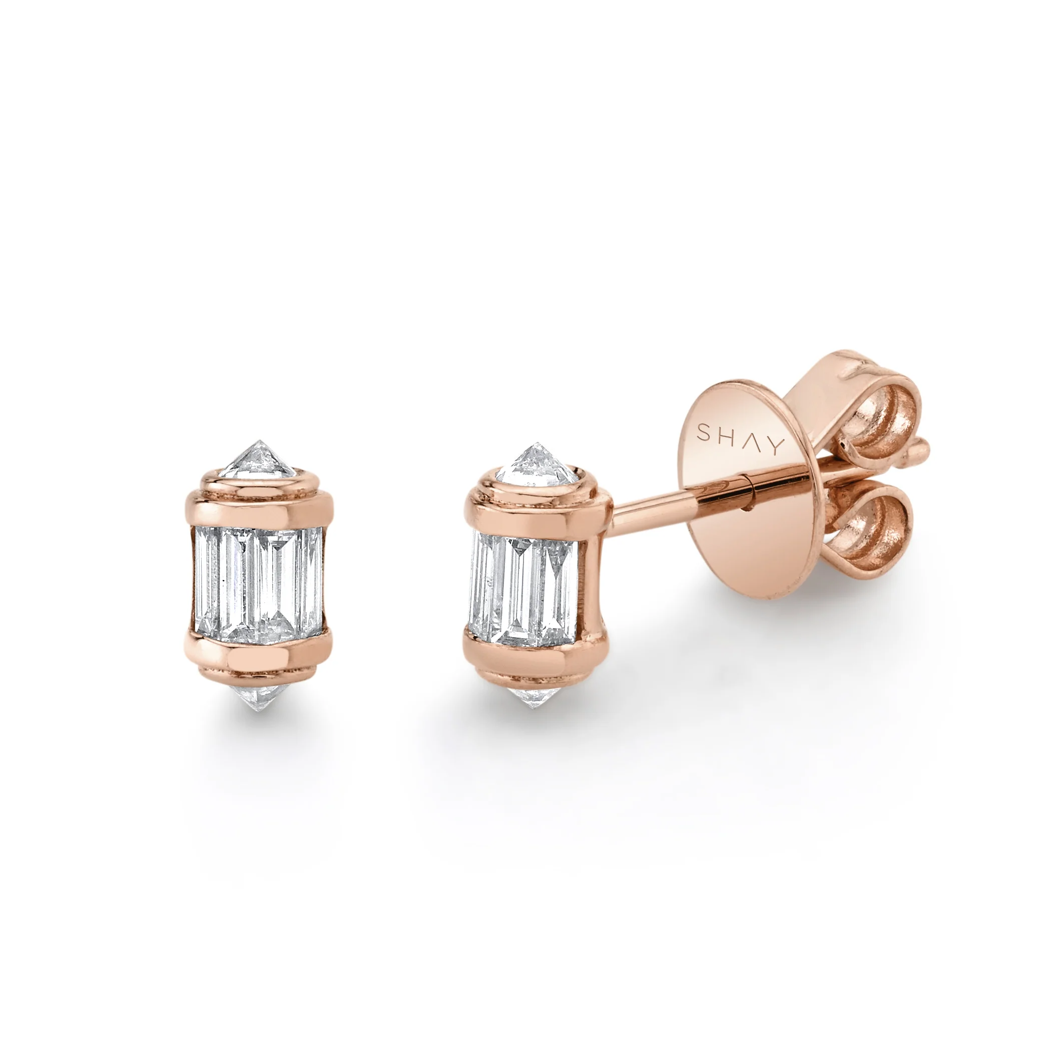 DIAMOND RIPPLE STUDS - Image 4