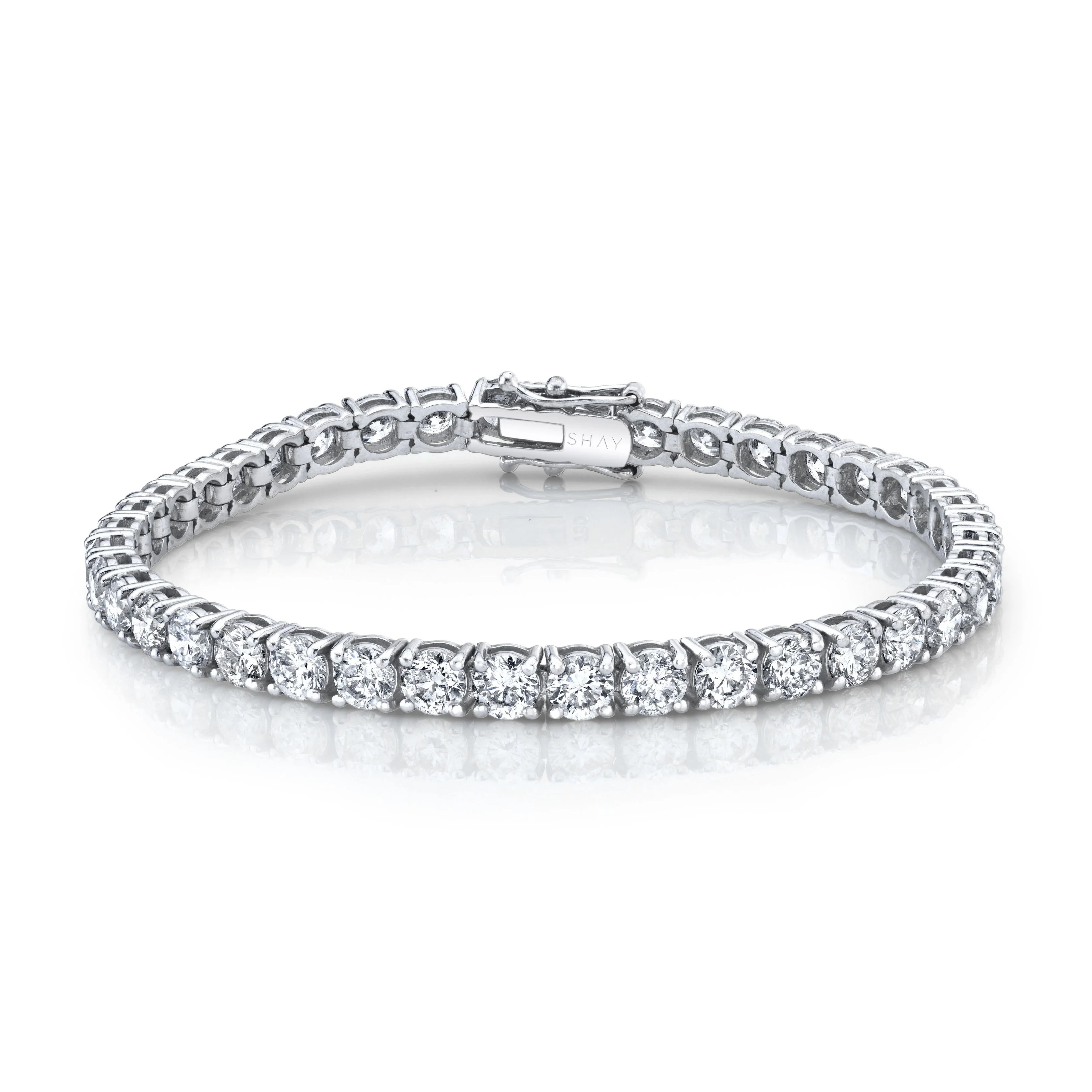 DIAMOND TENNIS BRACELET, 15cts - Image 3