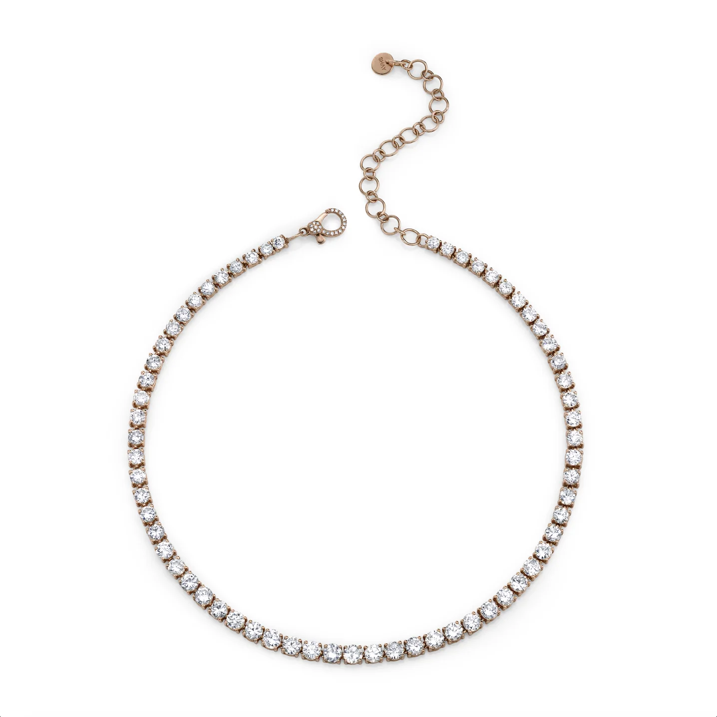 DIAMOND TENNIS NECKLACE - Image 5