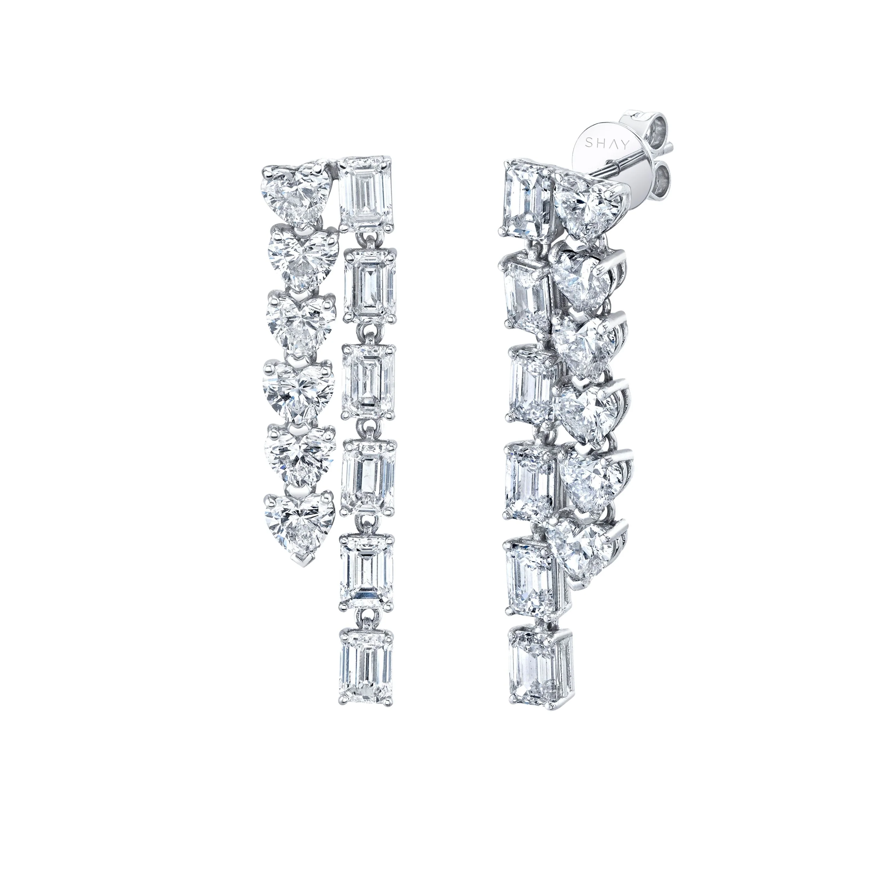 DIAMOND WATERFALL EARRINGS - Image 3