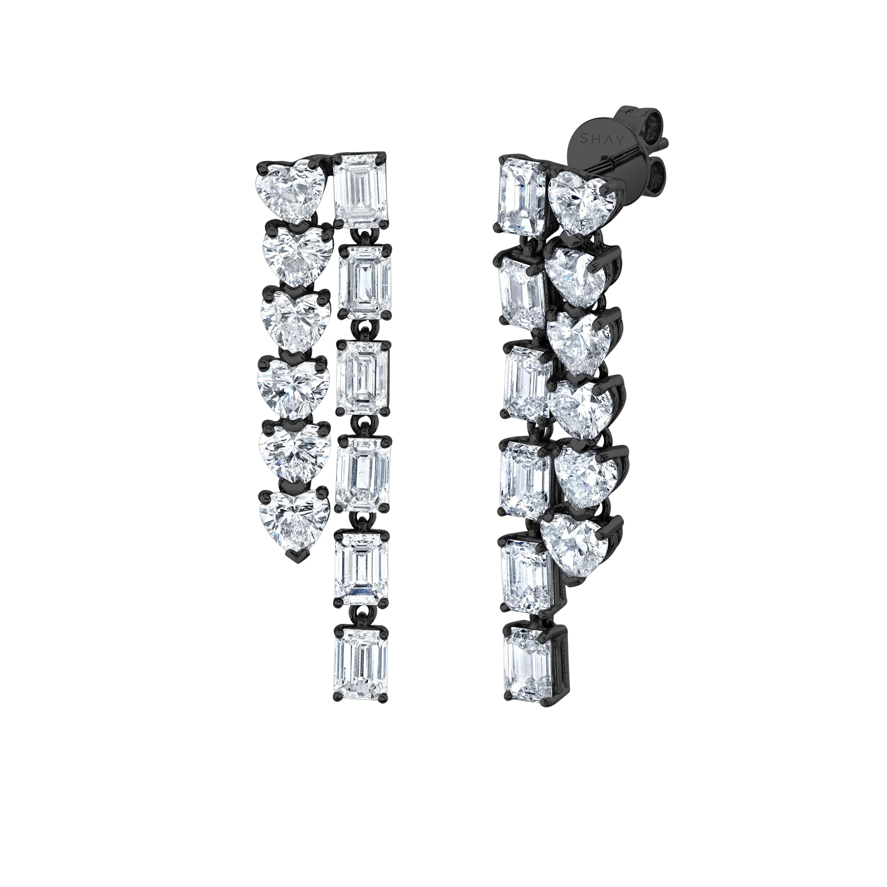 DIAMOND WATERFALL EARRINGS - Image 6