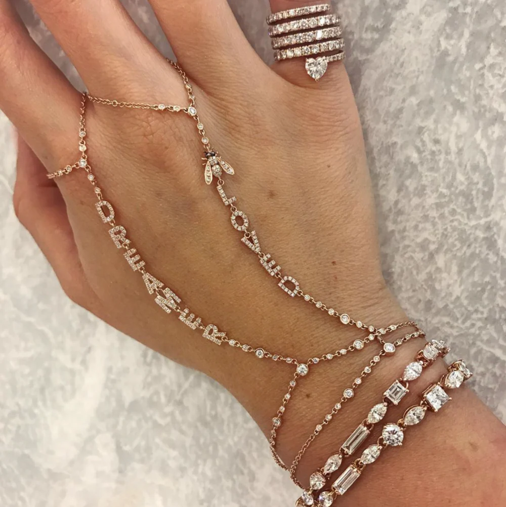 DIAMOND DREAMER HAND CHAIN - Image 3