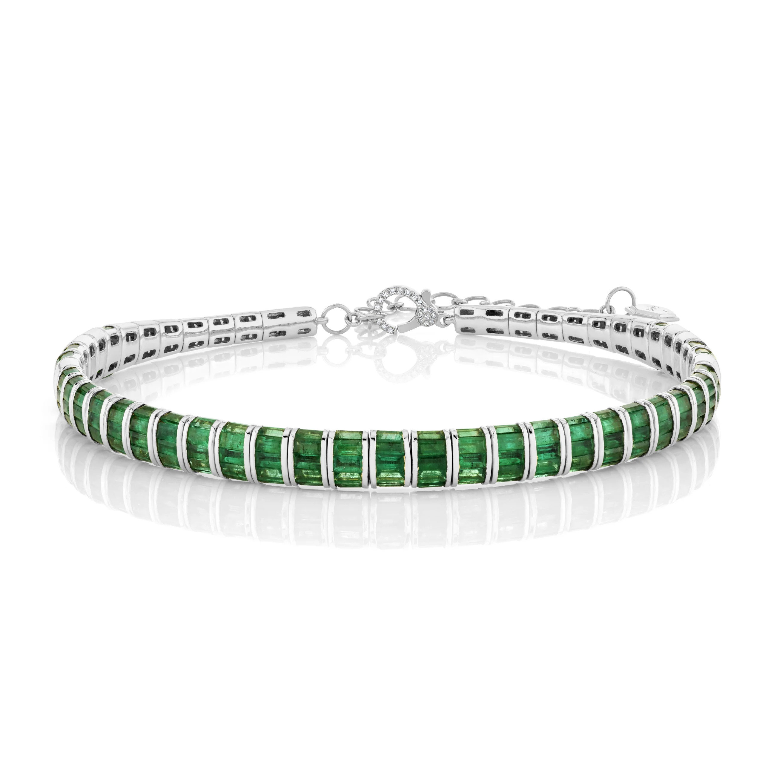 EMERALD BAGUETTE COLLAR - Image 4