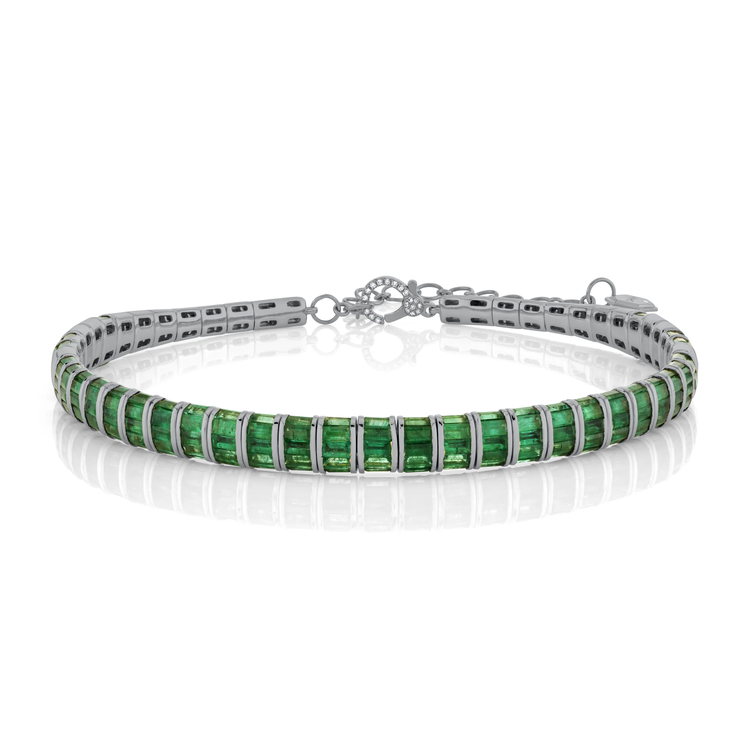 EMERALD BAGUETTE COLLAR - Image 5