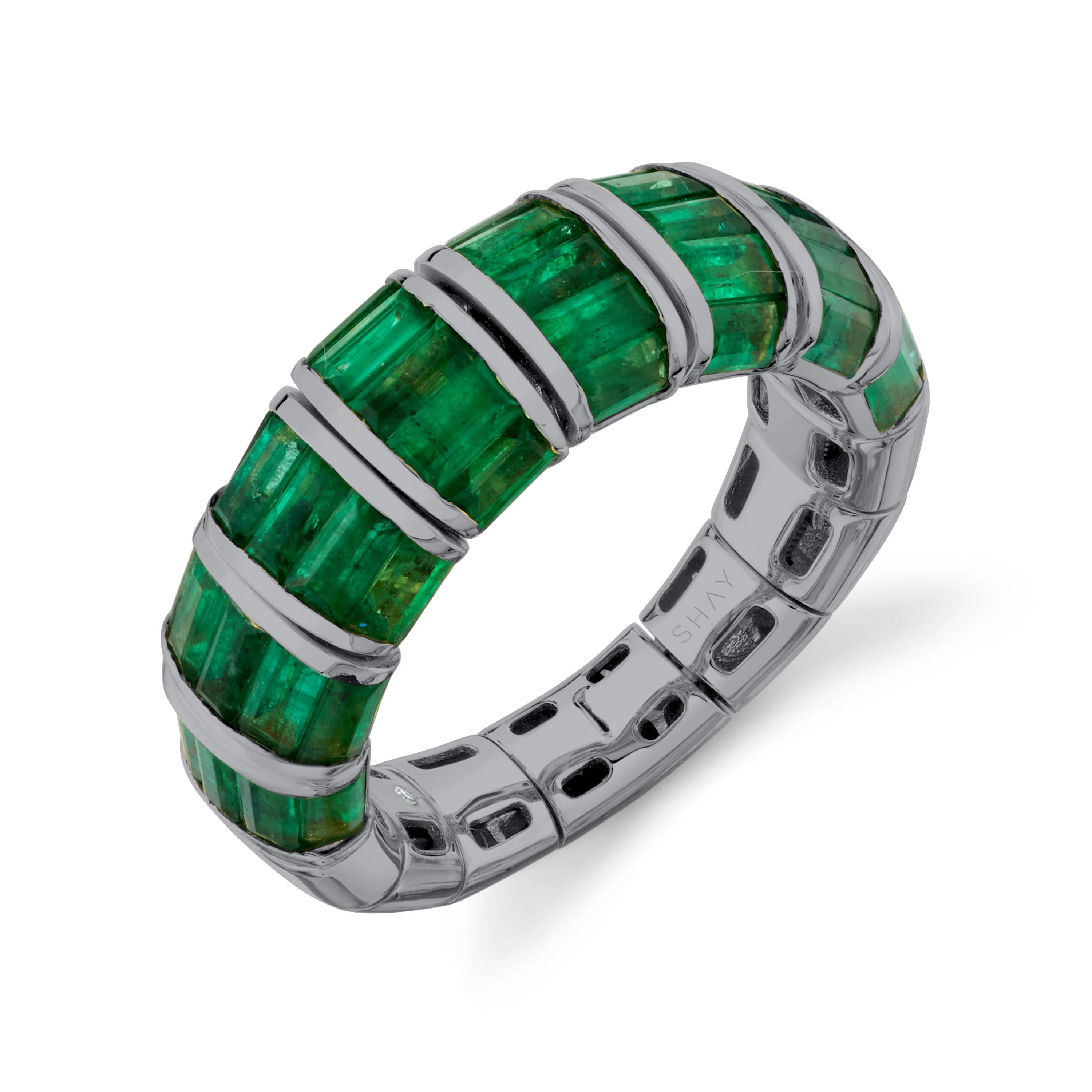 EMERALD BAGUETTE RING - Image 5