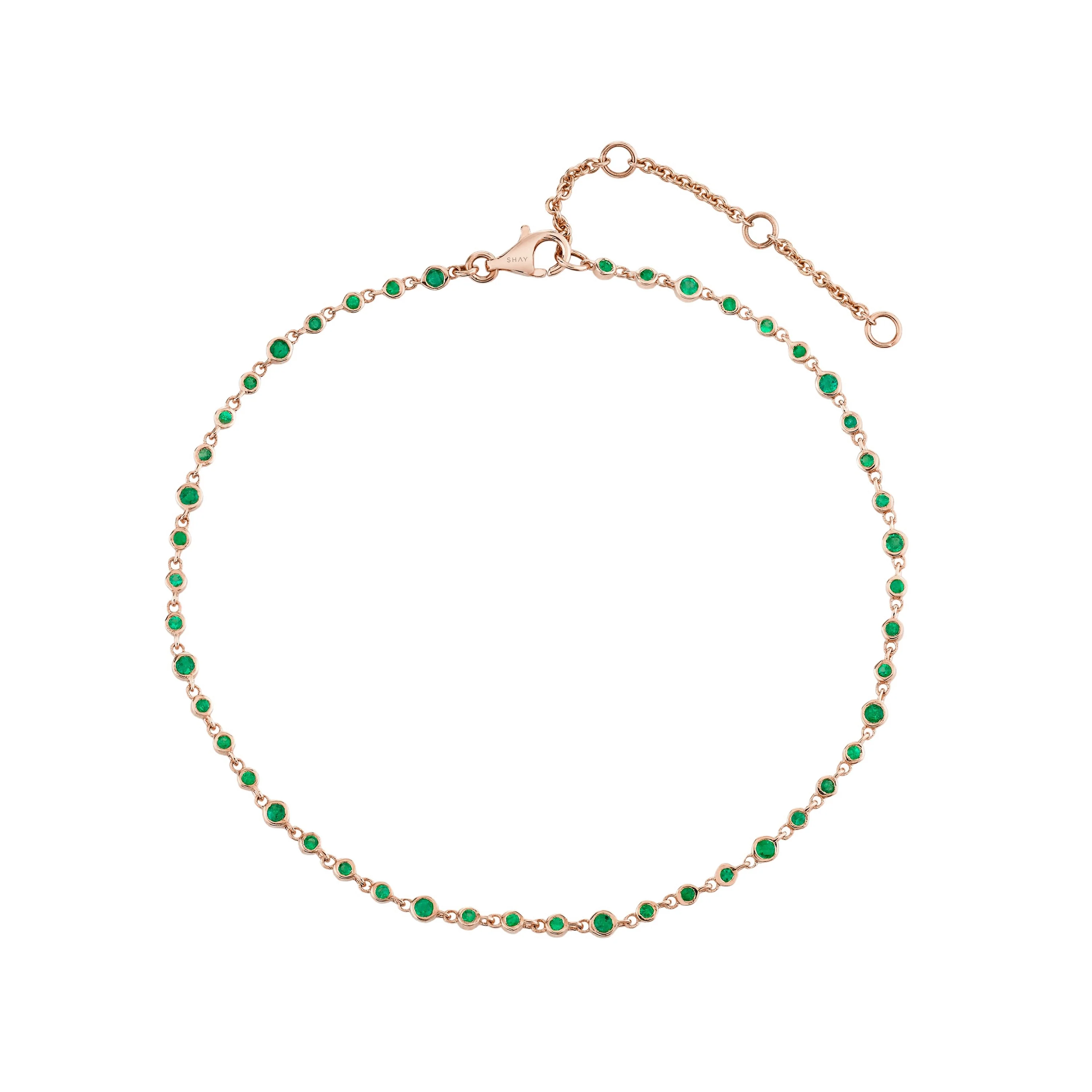 EMERALD INFINITY ANKLET - Image 3