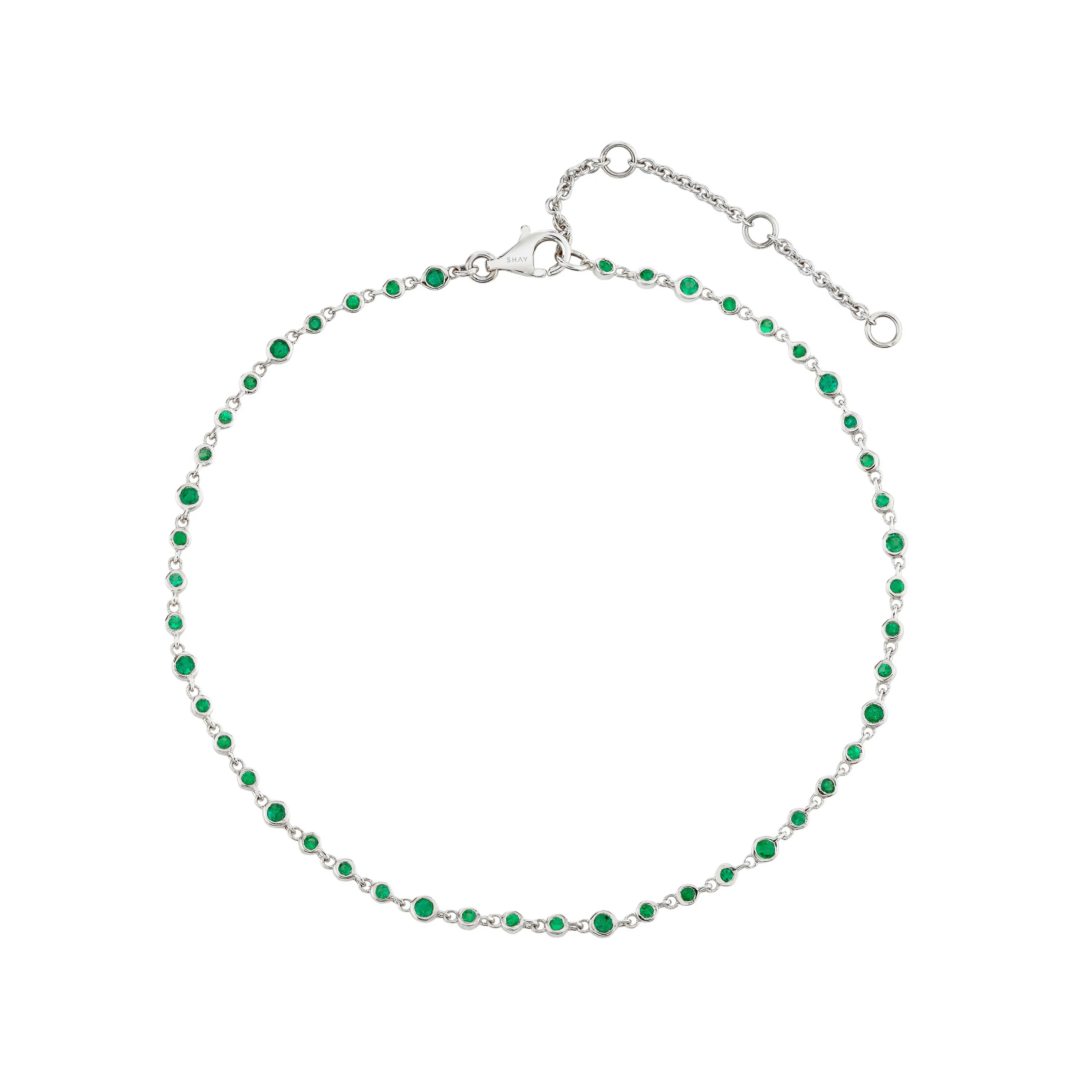 EMERALD INFINITY ANKLET - Image 4