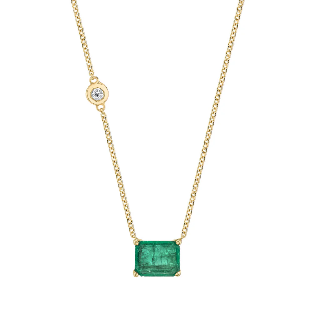 EMERALD NECKLACE PETITE - Image 5