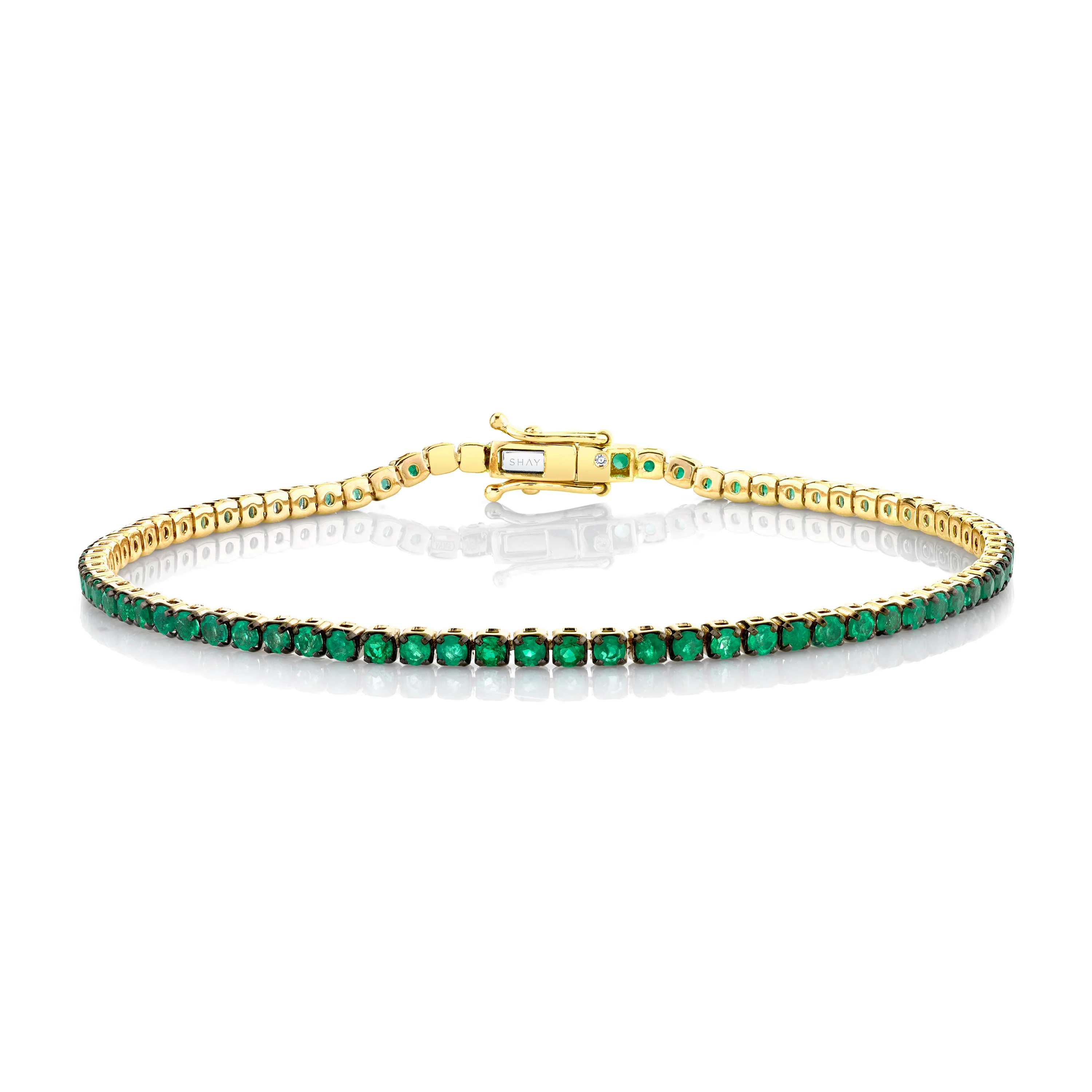 EMERALD THREAD BRACELET - Image 3
