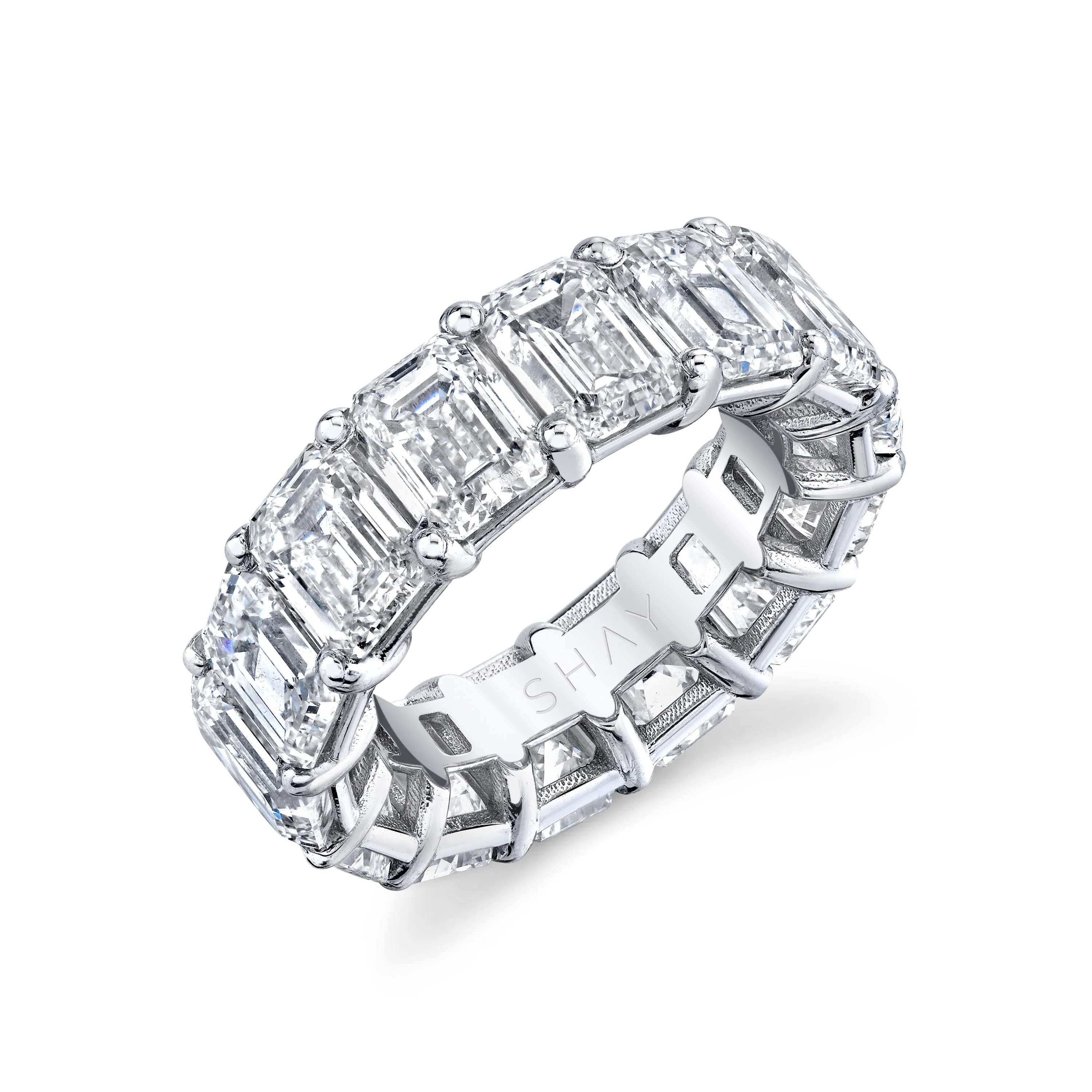 GRAND DIAMOND EMERALD BAND - Image 3