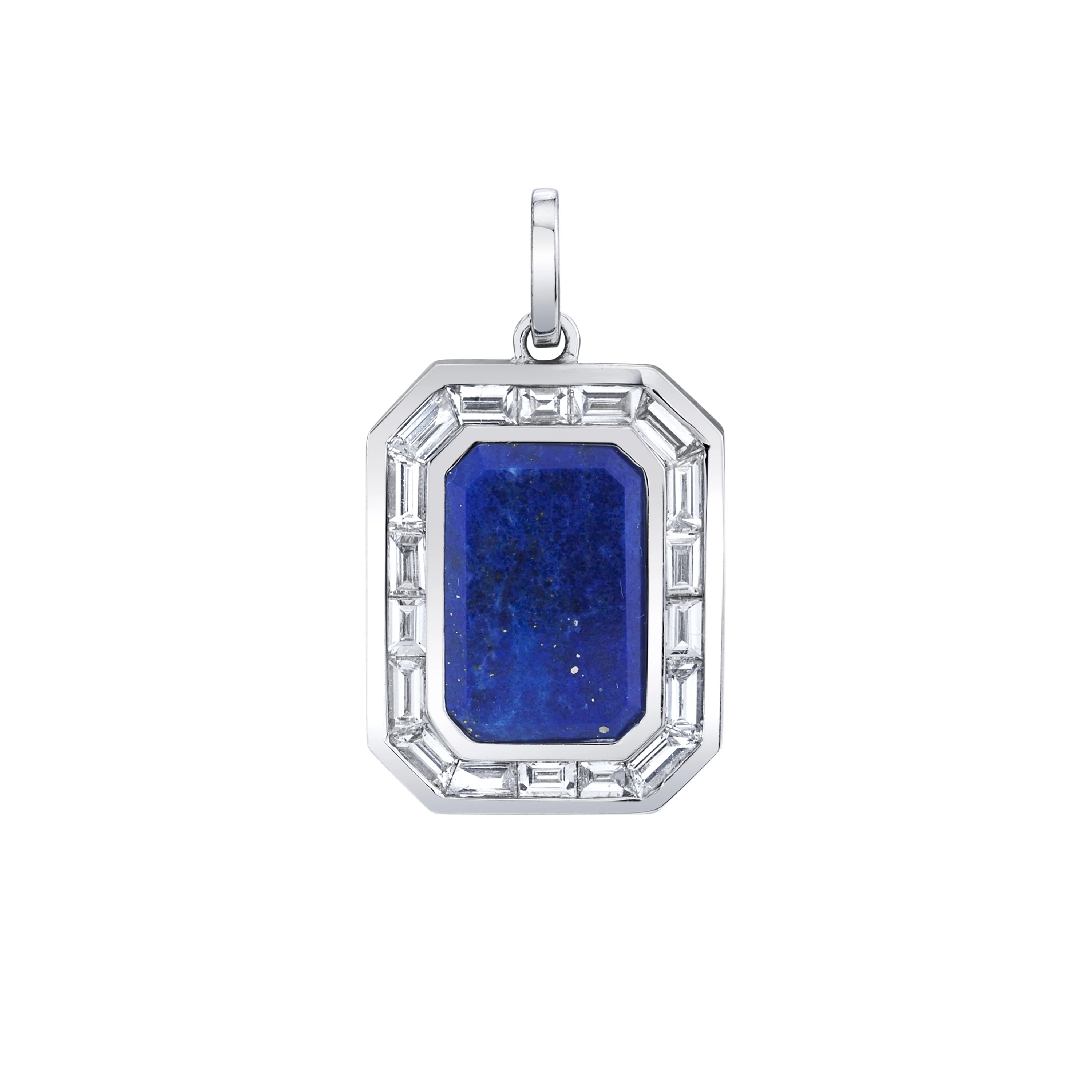 LAPIS NAMEPLATE PENDANT - Image 4