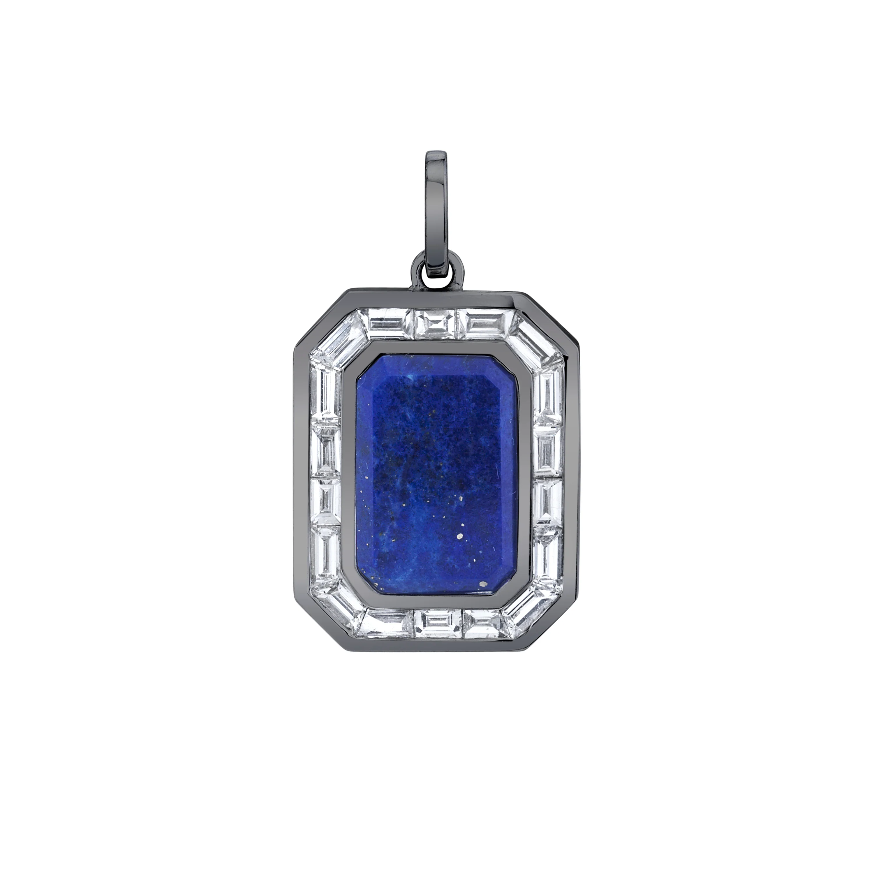 LAPIS NAMEPLATE PENDANT - Image 5