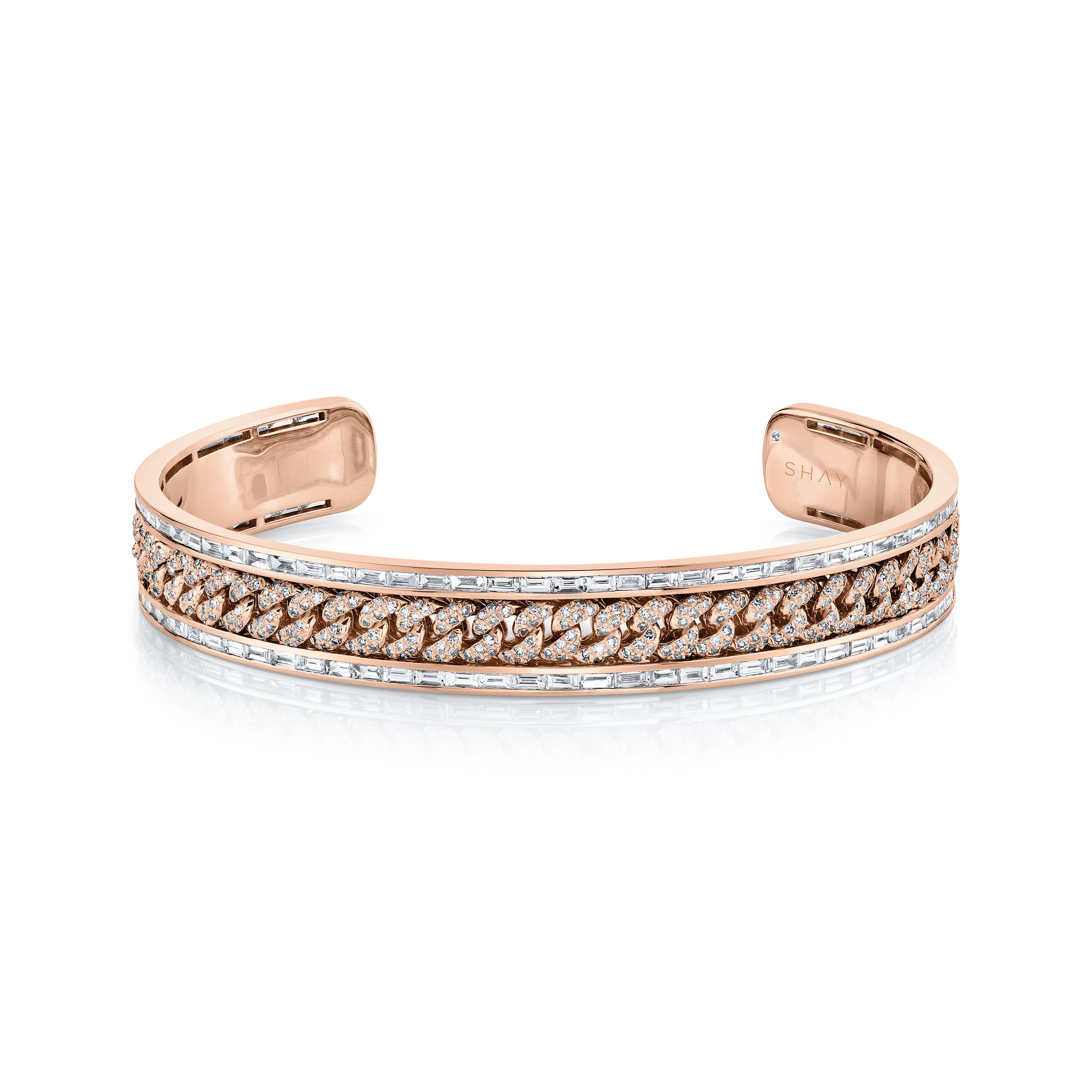 MEN'S DIAMOND LINK BANGLE - Image 5