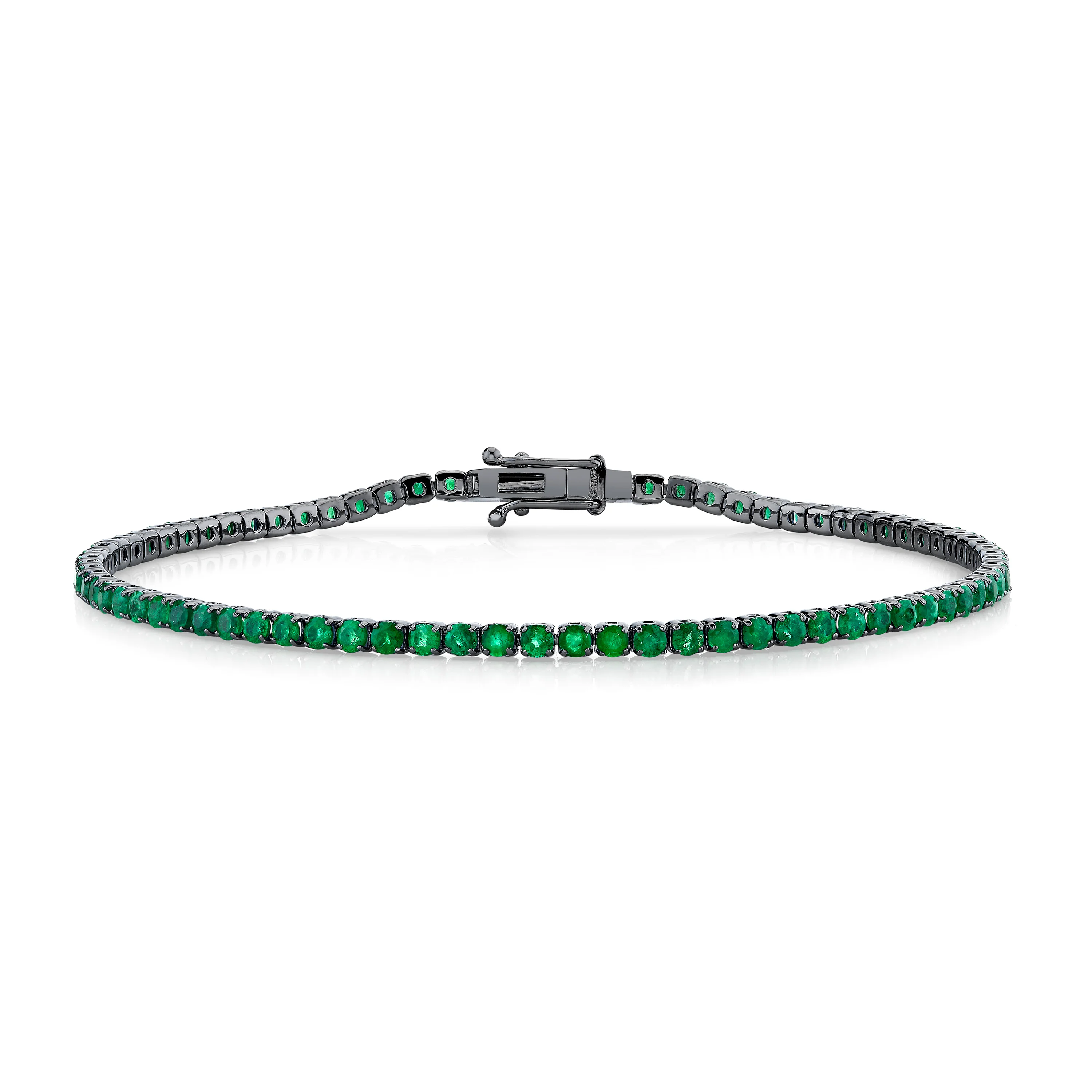 MEN'S EMERALD THREAD BRACELET - Image 3