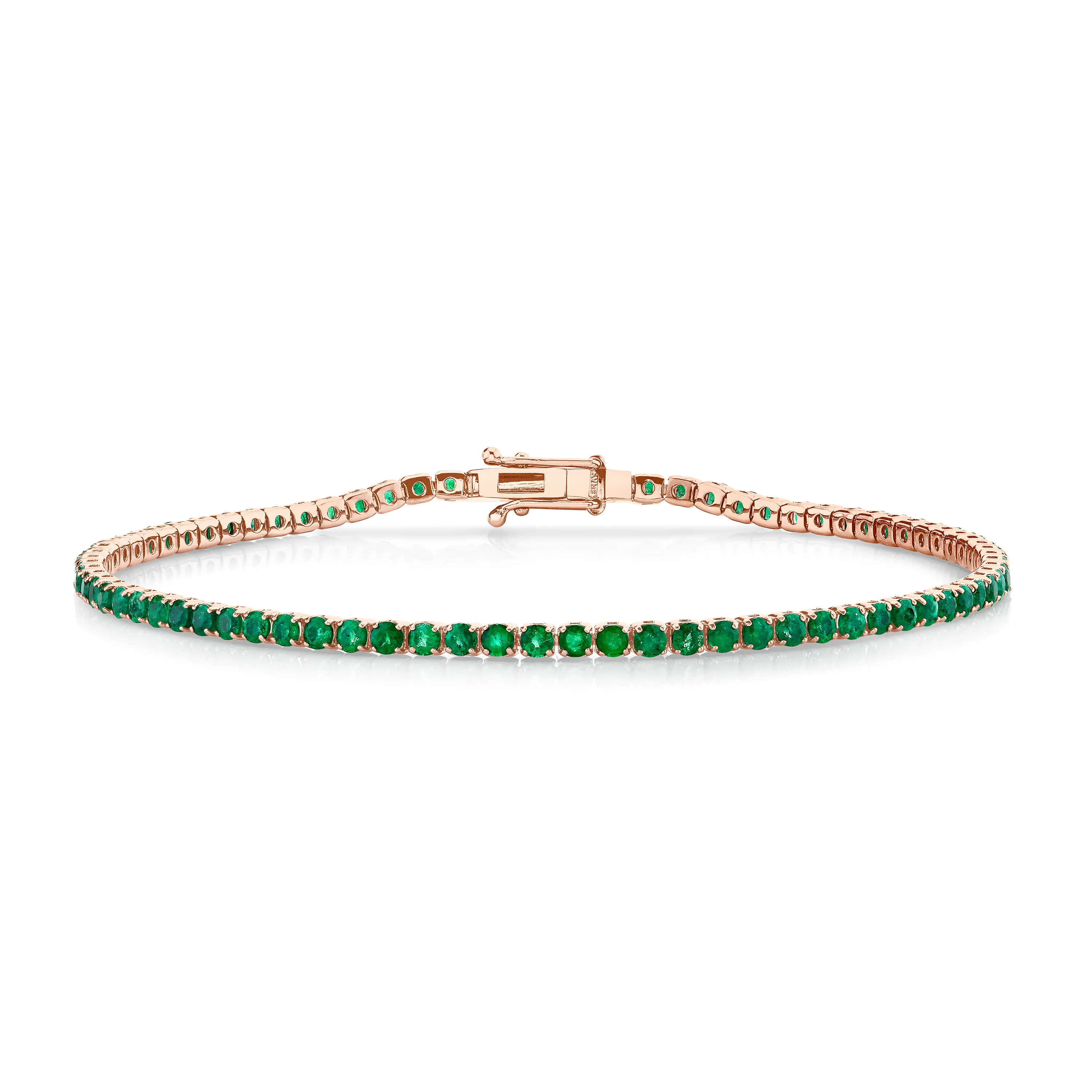 MEN'S EMERALD THREAD BRACELET - Image 4