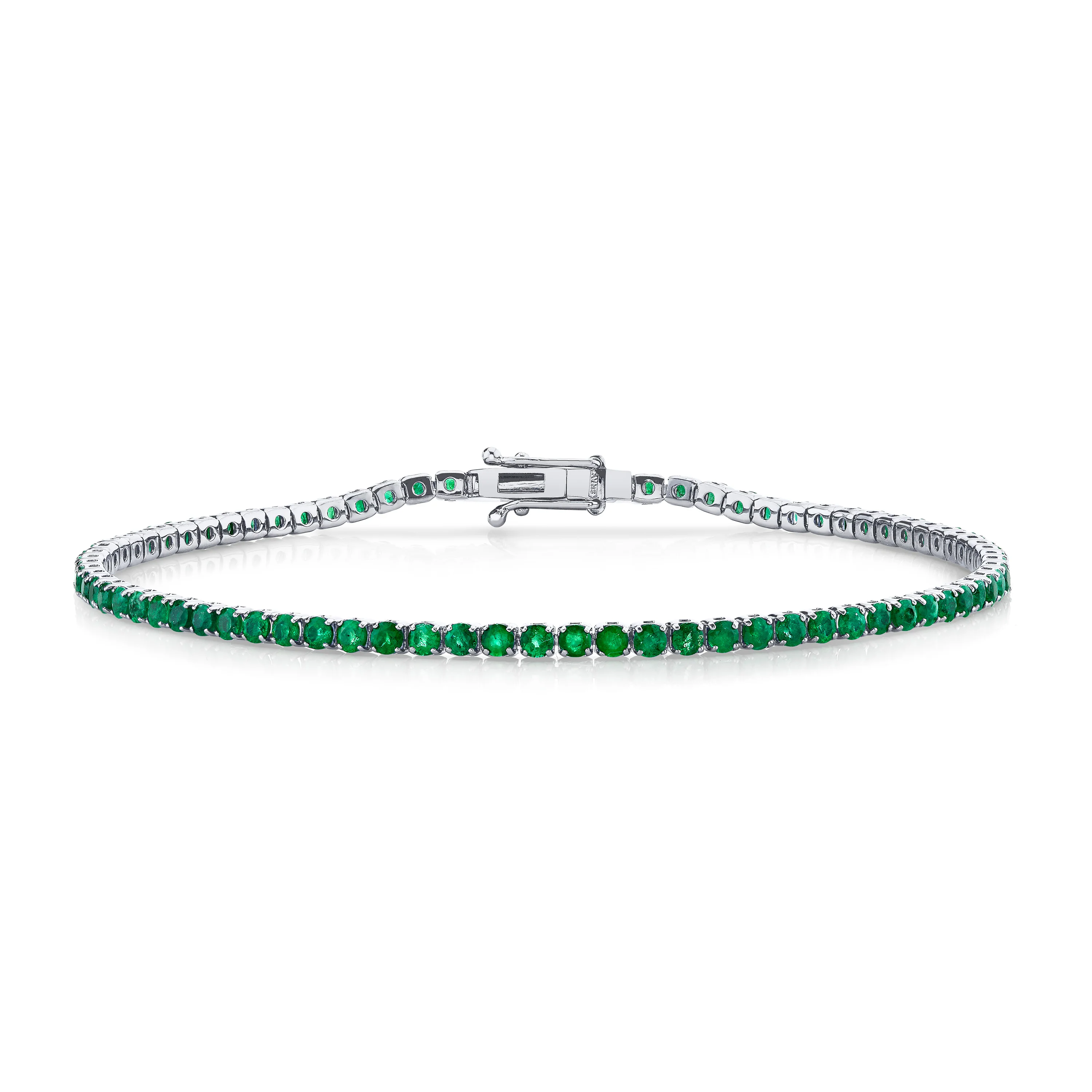 MEN'S EMERALD THREAD BRACELET - Image 5