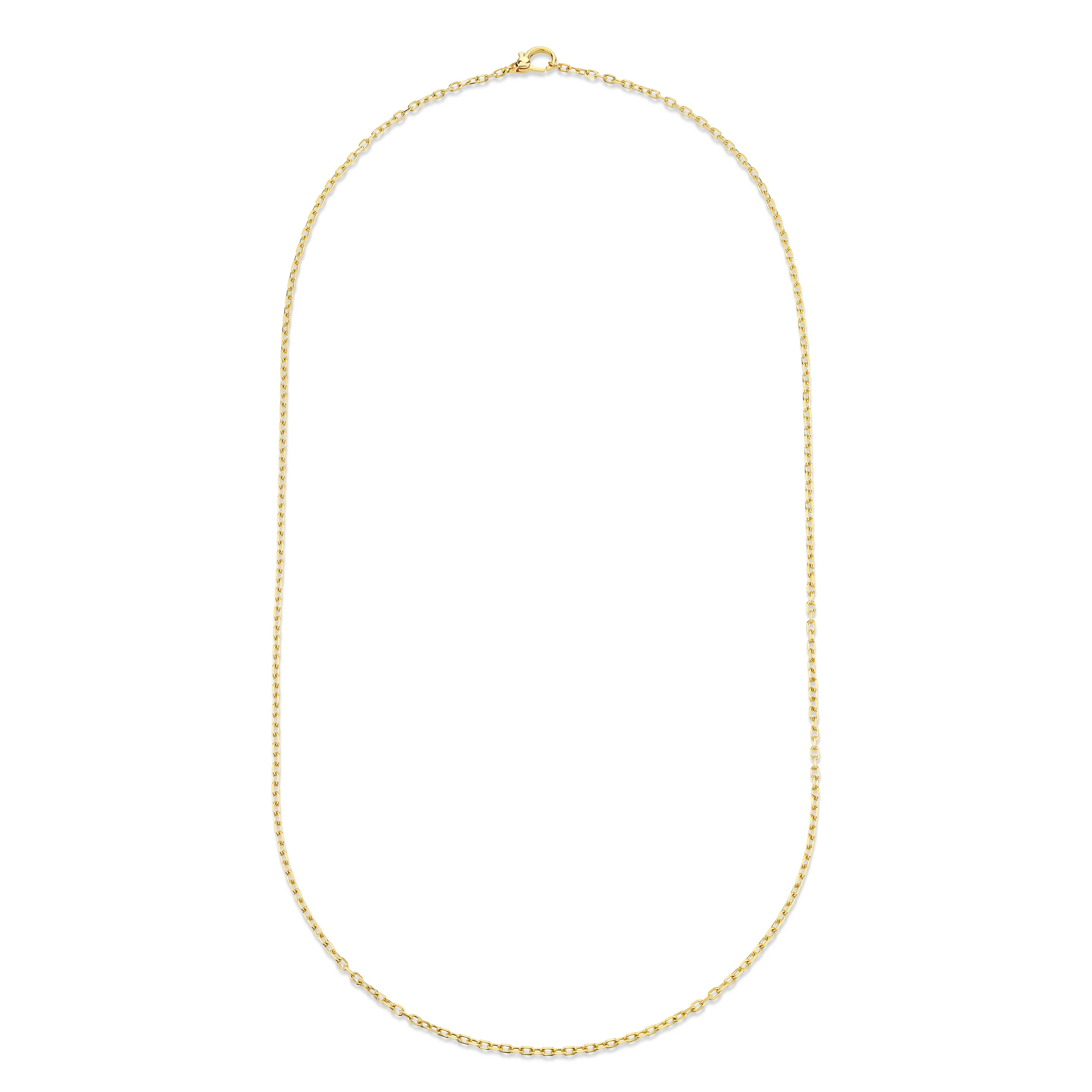 SOLID GOLD OVAL CHAIN