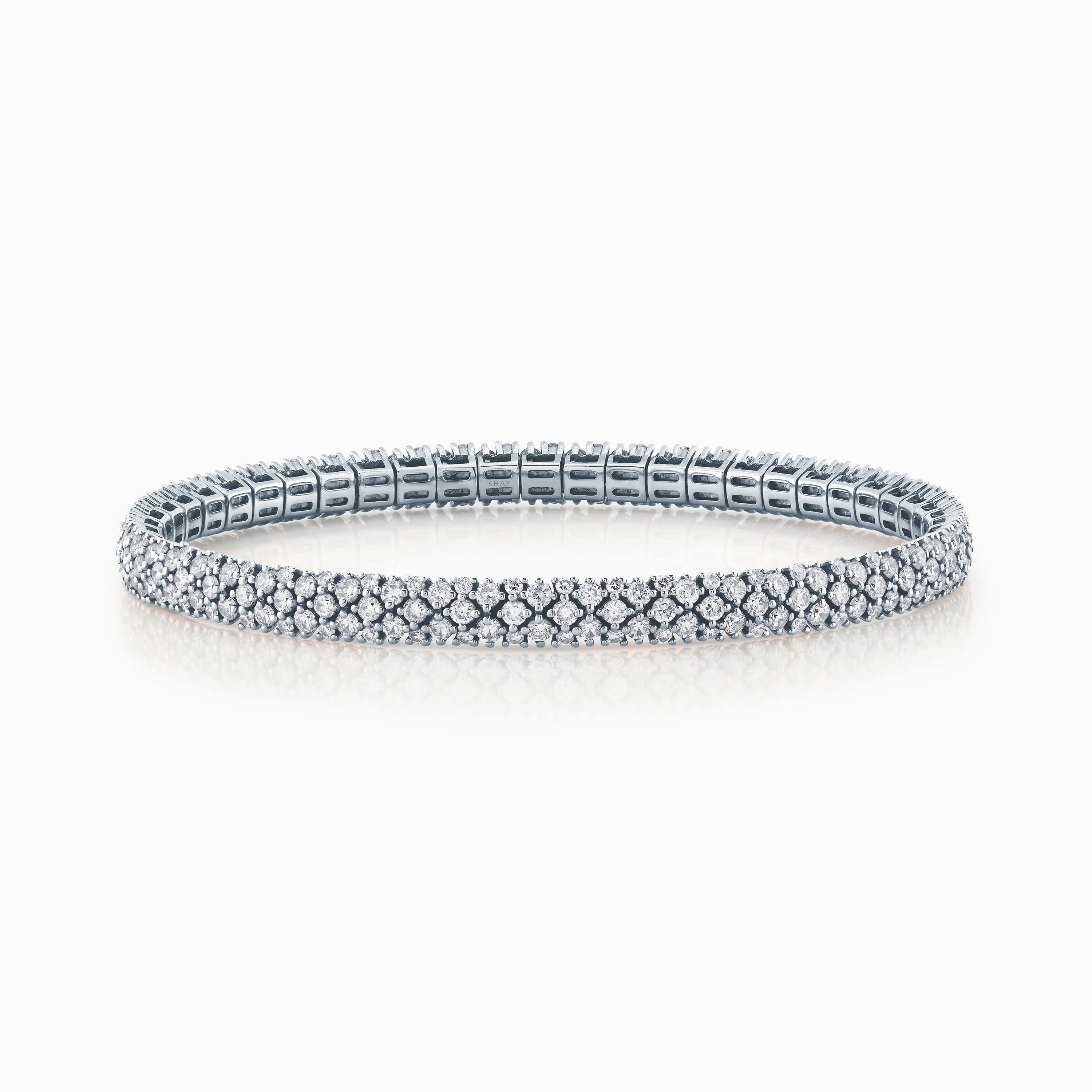 DIAMOND MESH STRETCH BRACELET, 5MM
