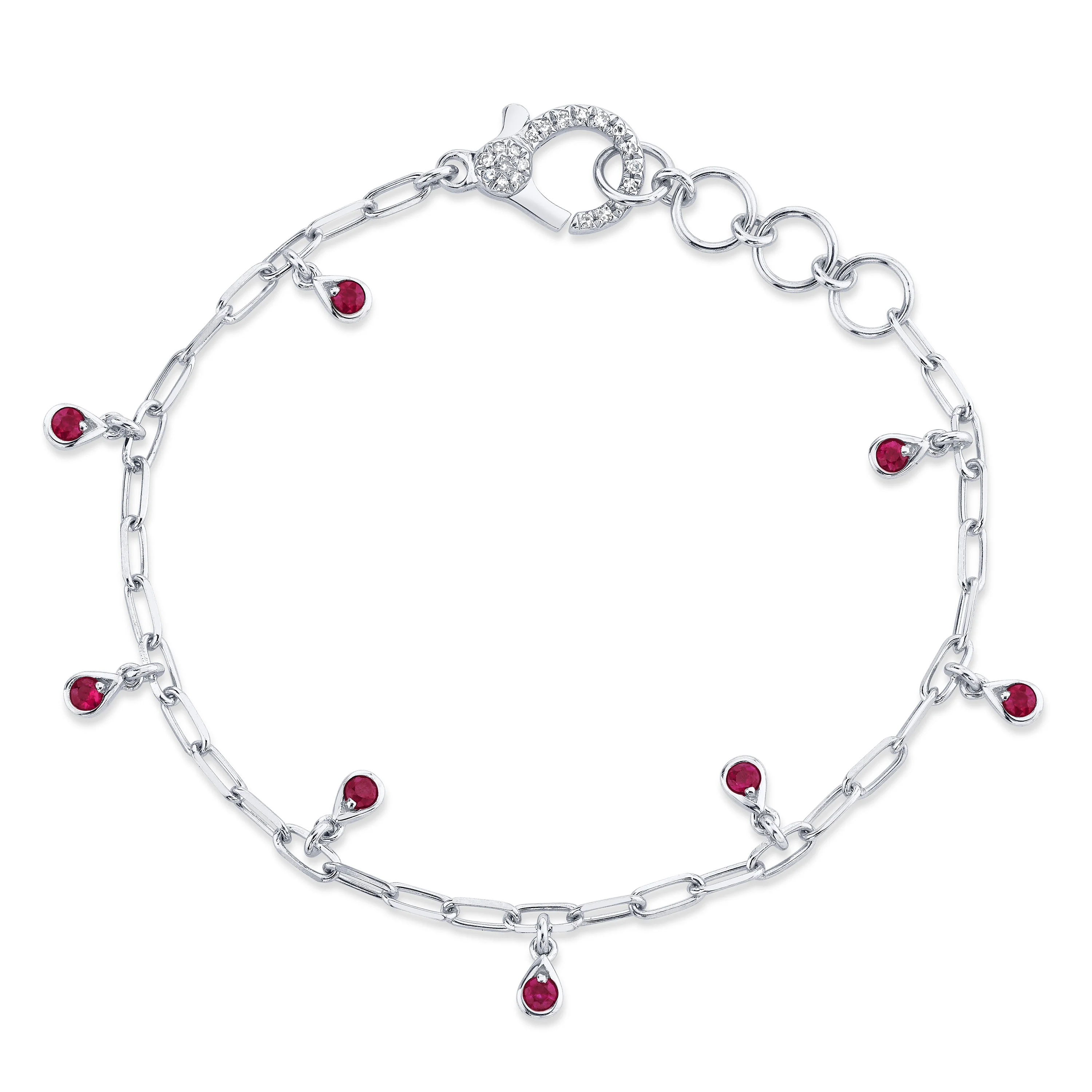 MINI ME RUBY BABY DANGLE DROP BRACELET - Image 3